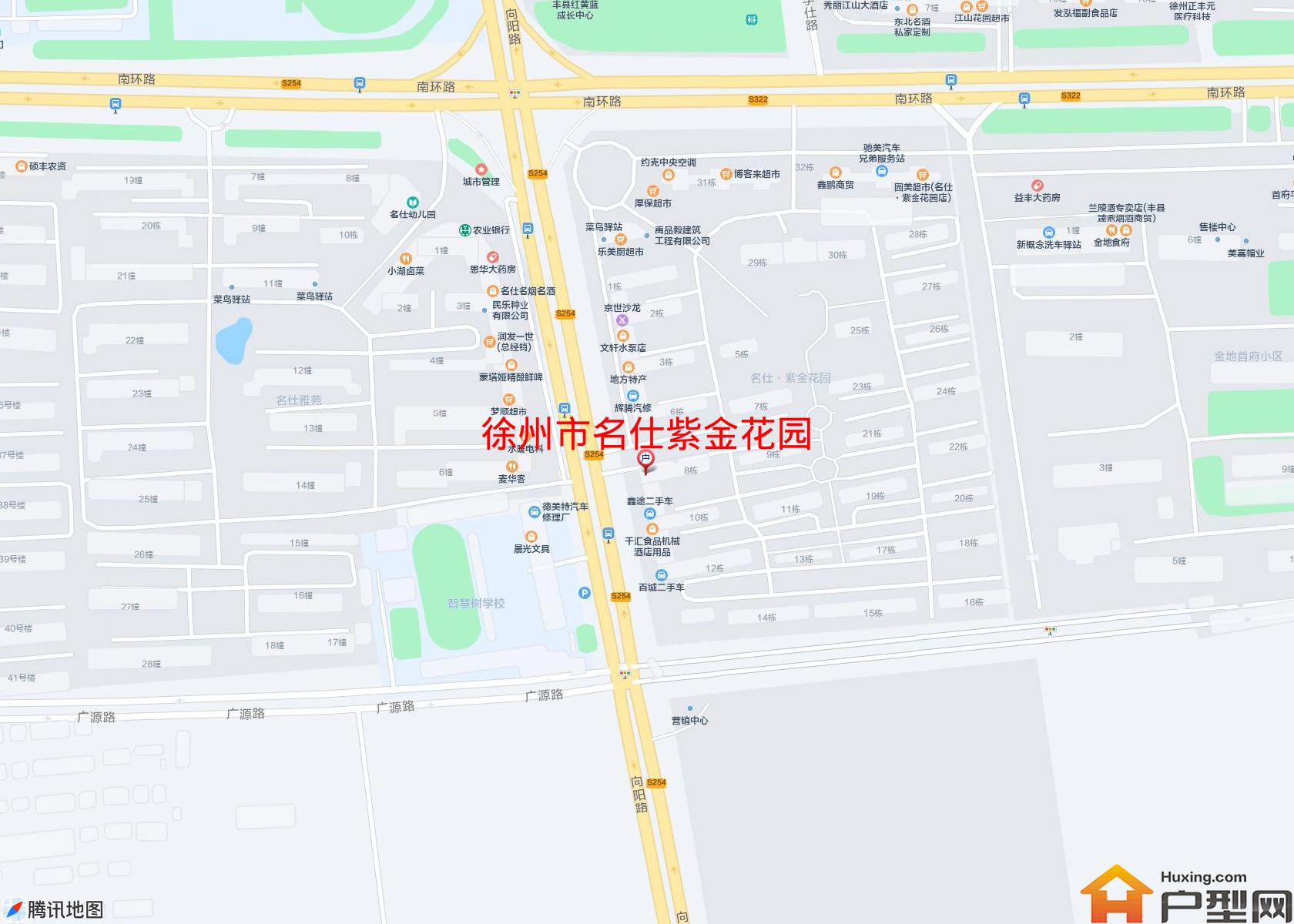 名仕紫金花园小区 - 户型网