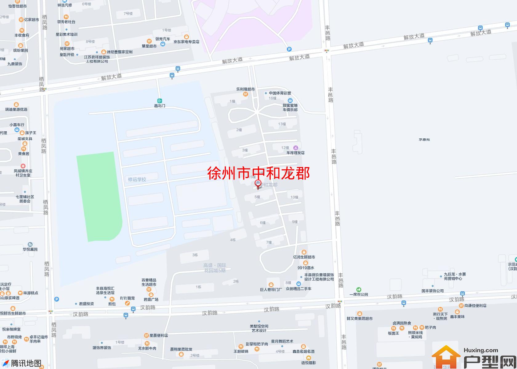 中和龙郡小区 - 户型网