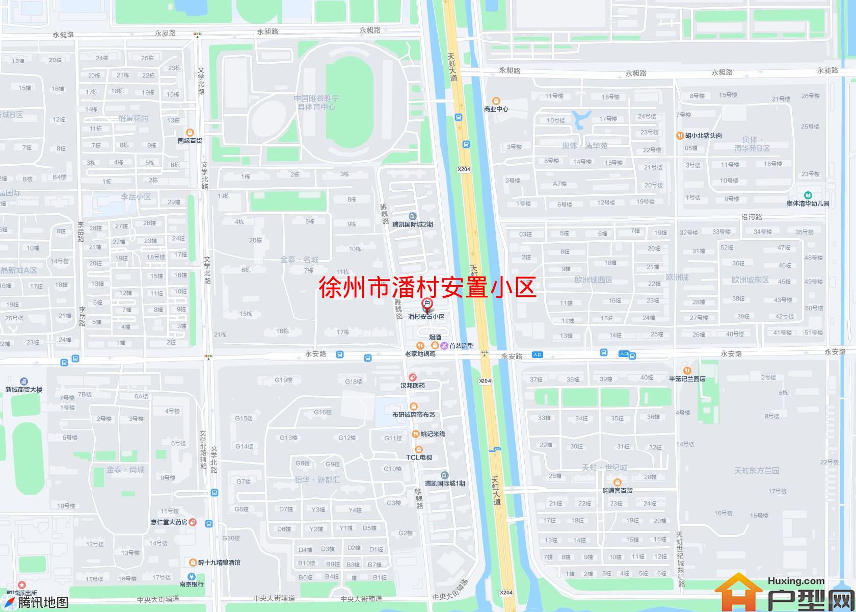 潘村安置小区小区 - 户型网