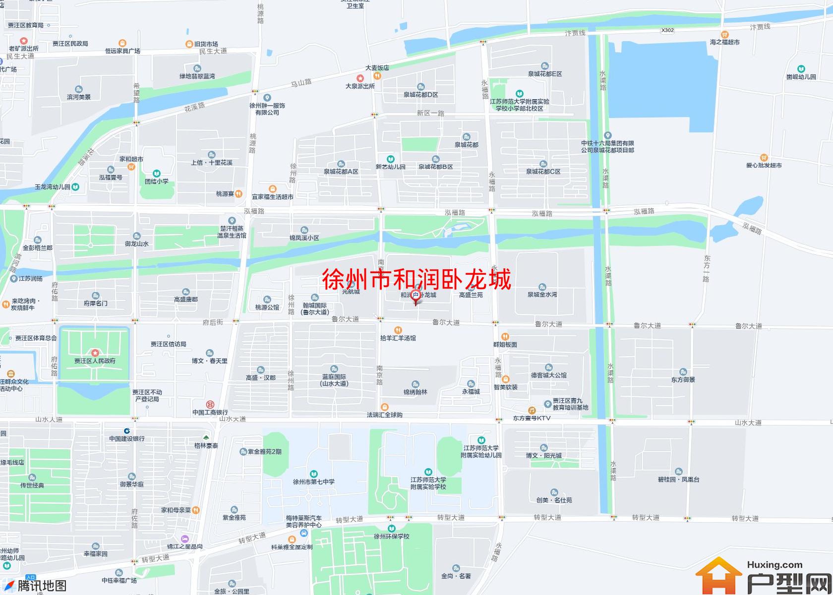 和润卧龙城小区 - 户型网