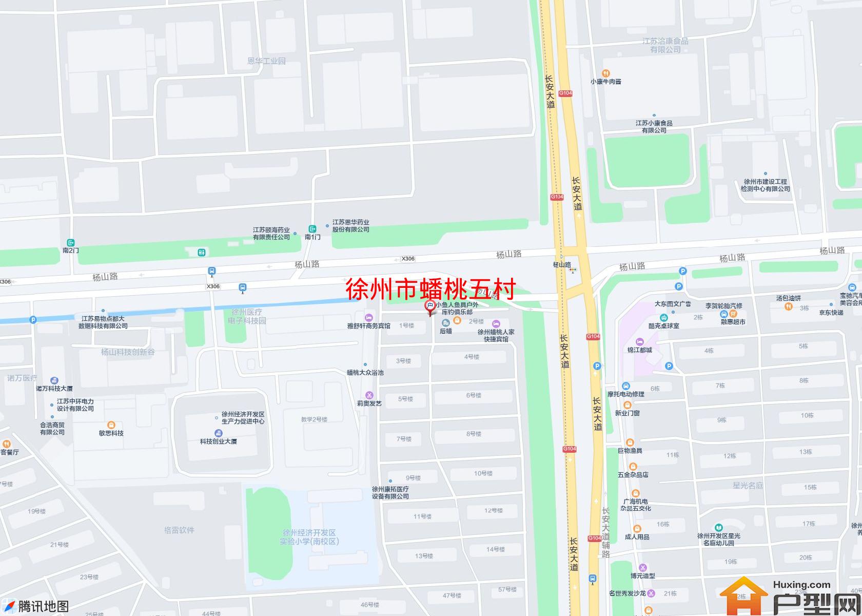 蟠桃五村小区 - 户型网
