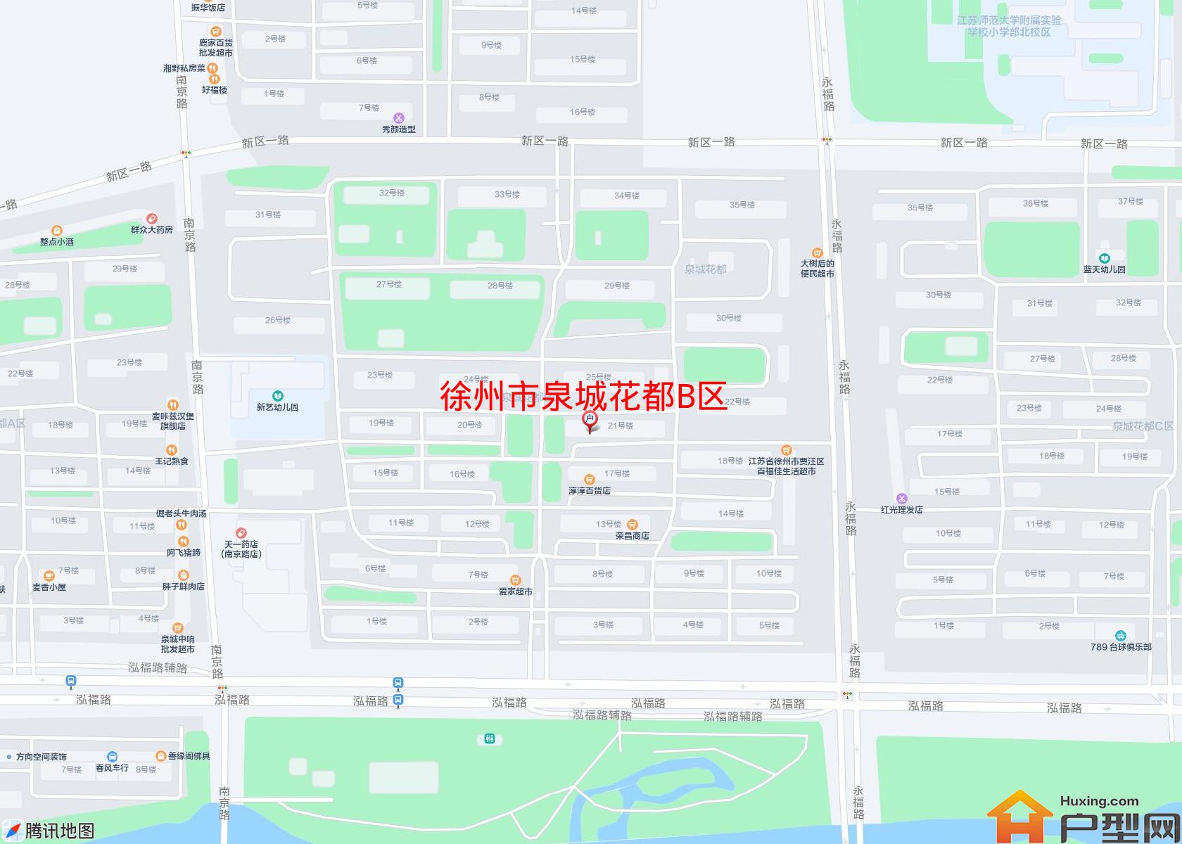 泉城花都B区小区 - 户型网