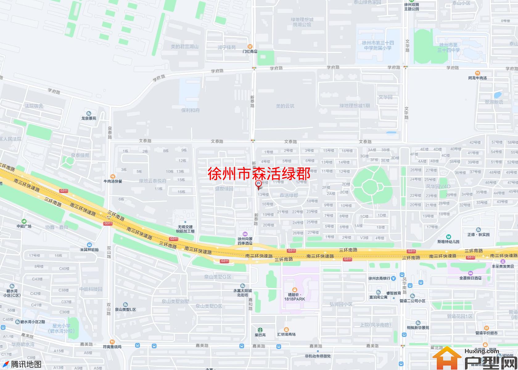 森活绿郡小区 - 户型网