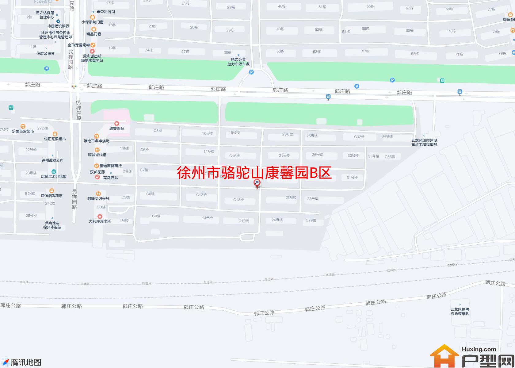 骆驼山康馨园B区小区 - 户型网