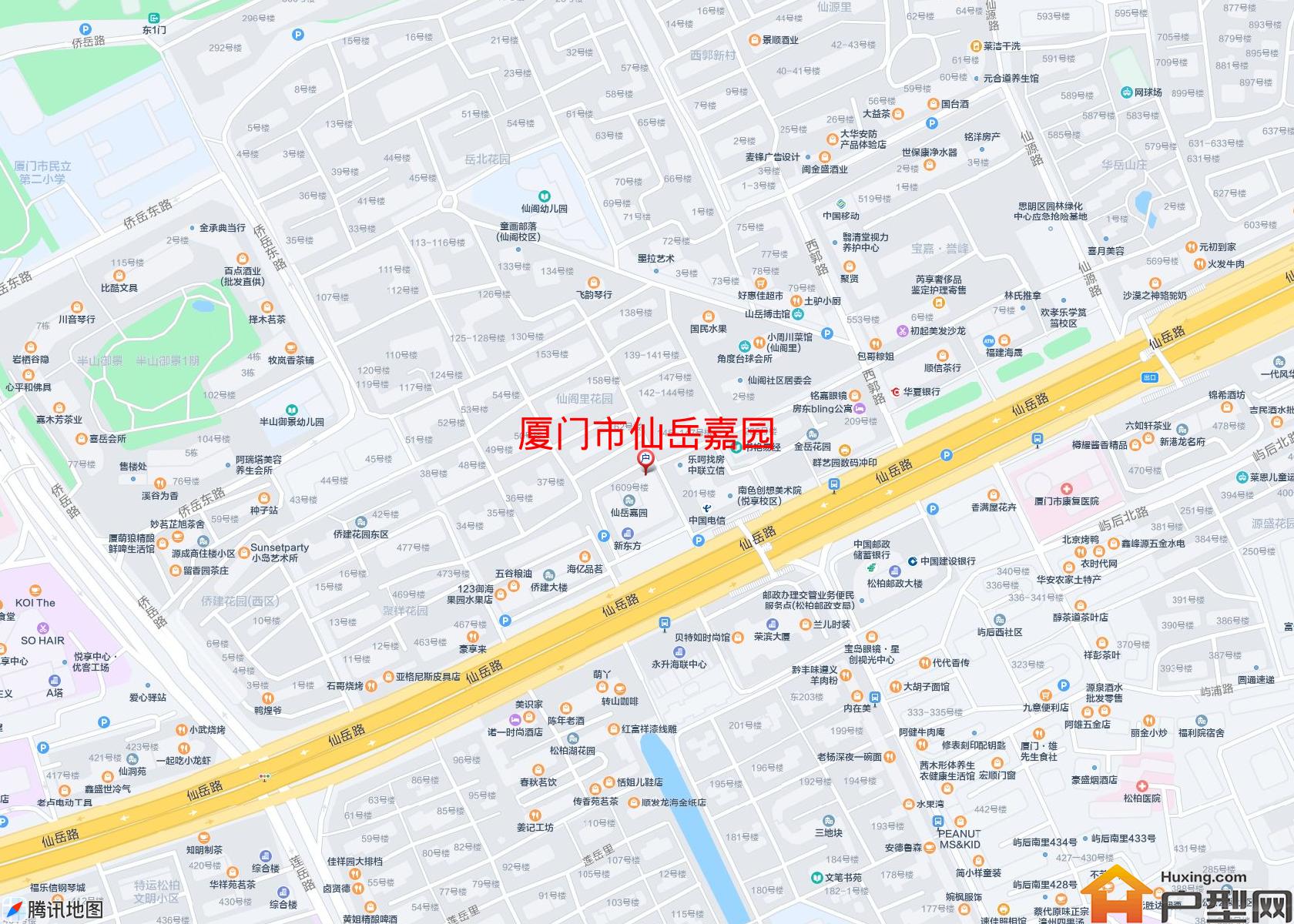 仙岳嘉园小区 - 户型网