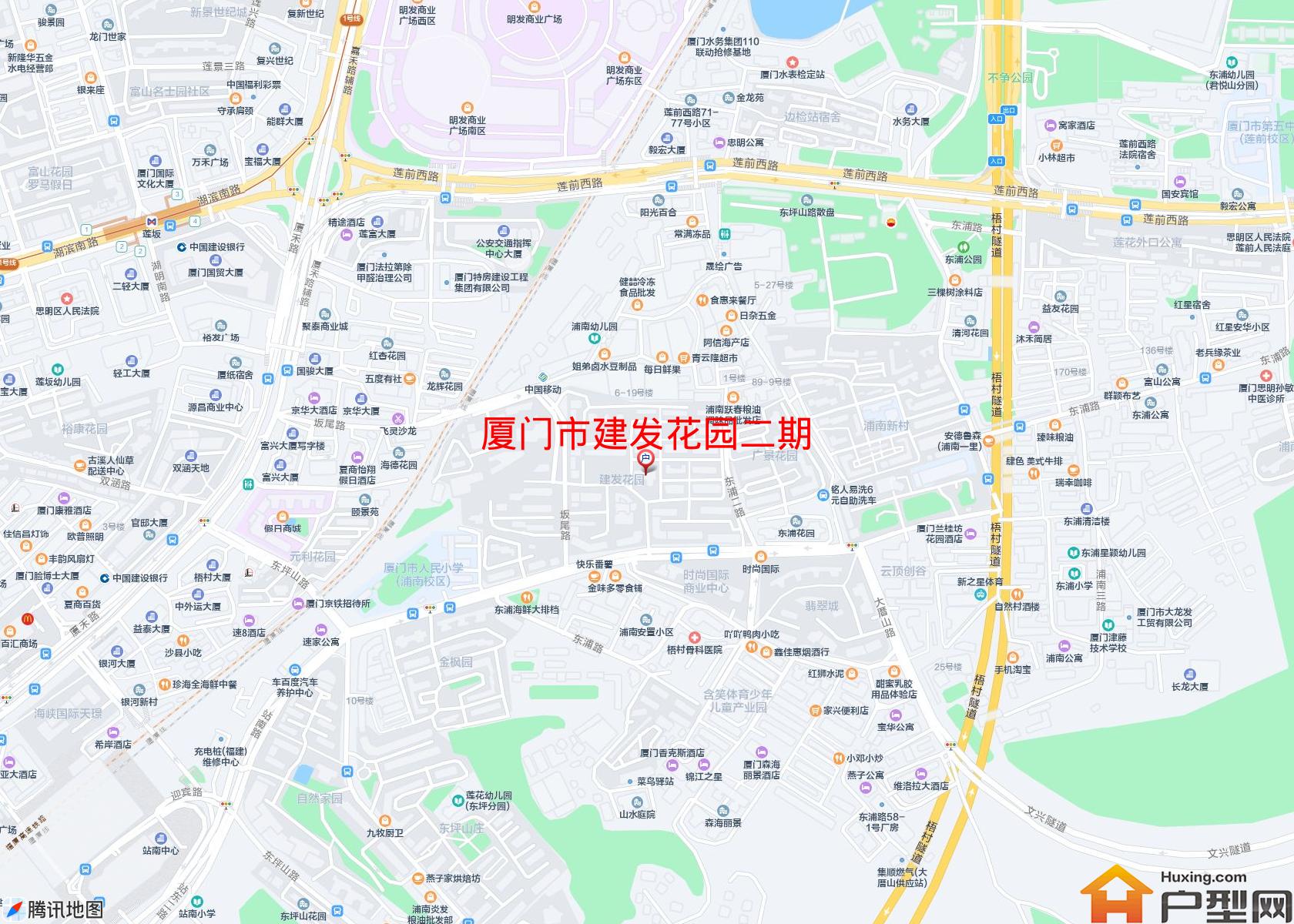 建发花园二期小区 - 户型网