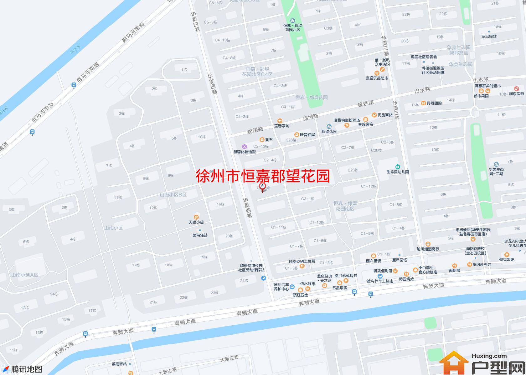 恒嘉郡望花园小区 - 户型网