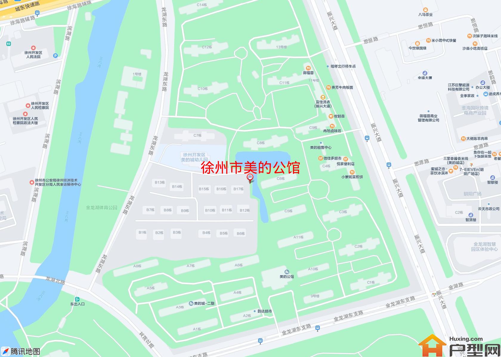美的公馆小区 - 户型网