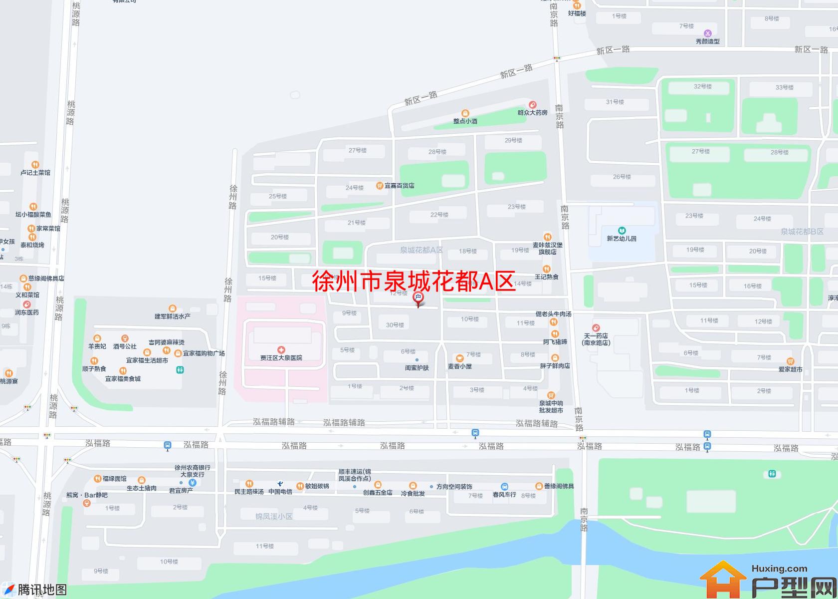 泉城花都A区小区 - 户型网
