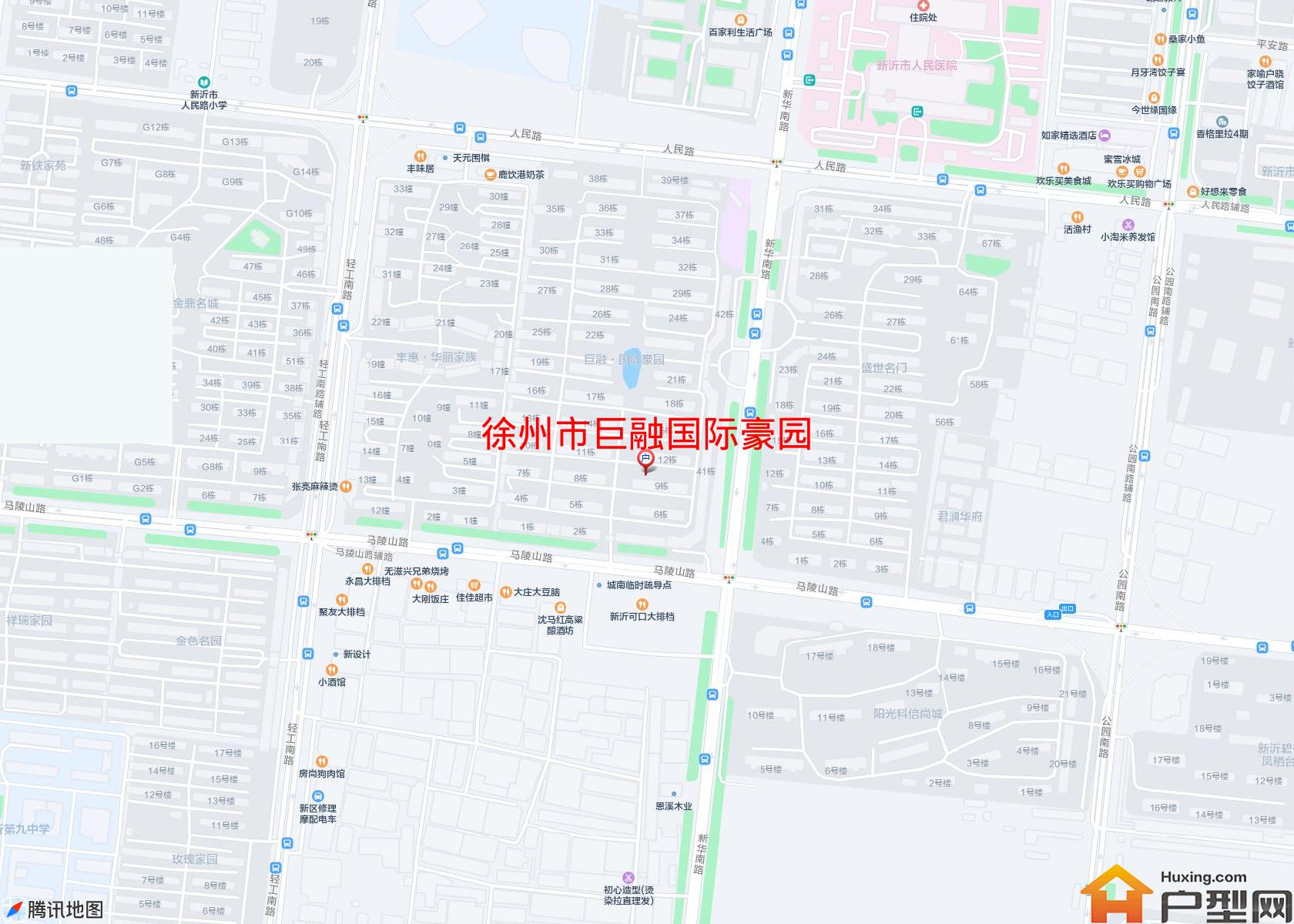 巨融国际豪园小区 - 户型网