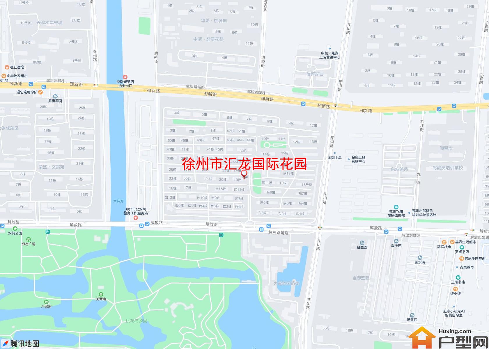 汇龙国际花园小区 - 户型网
