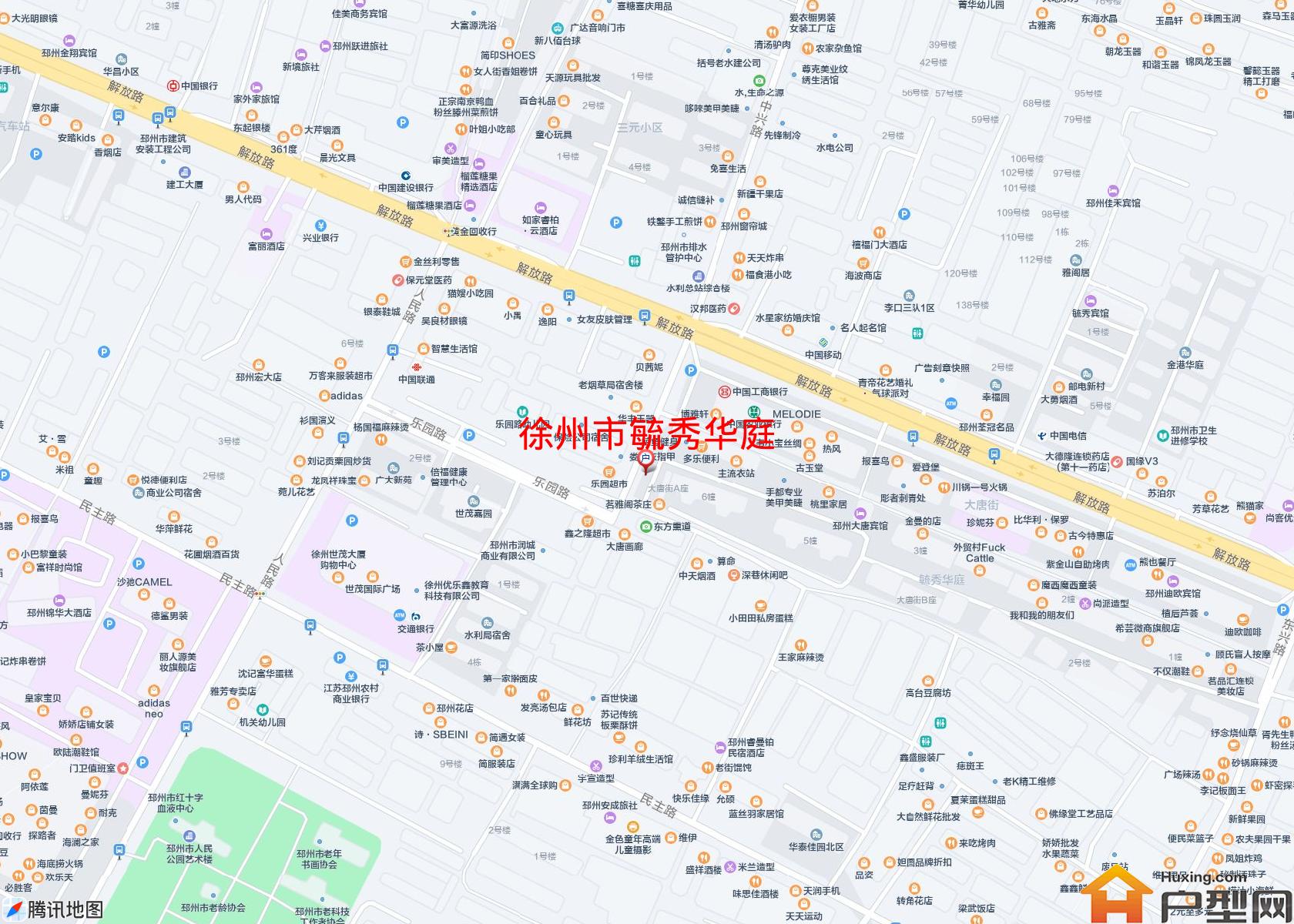 毓秀华庭小区 - 户型网