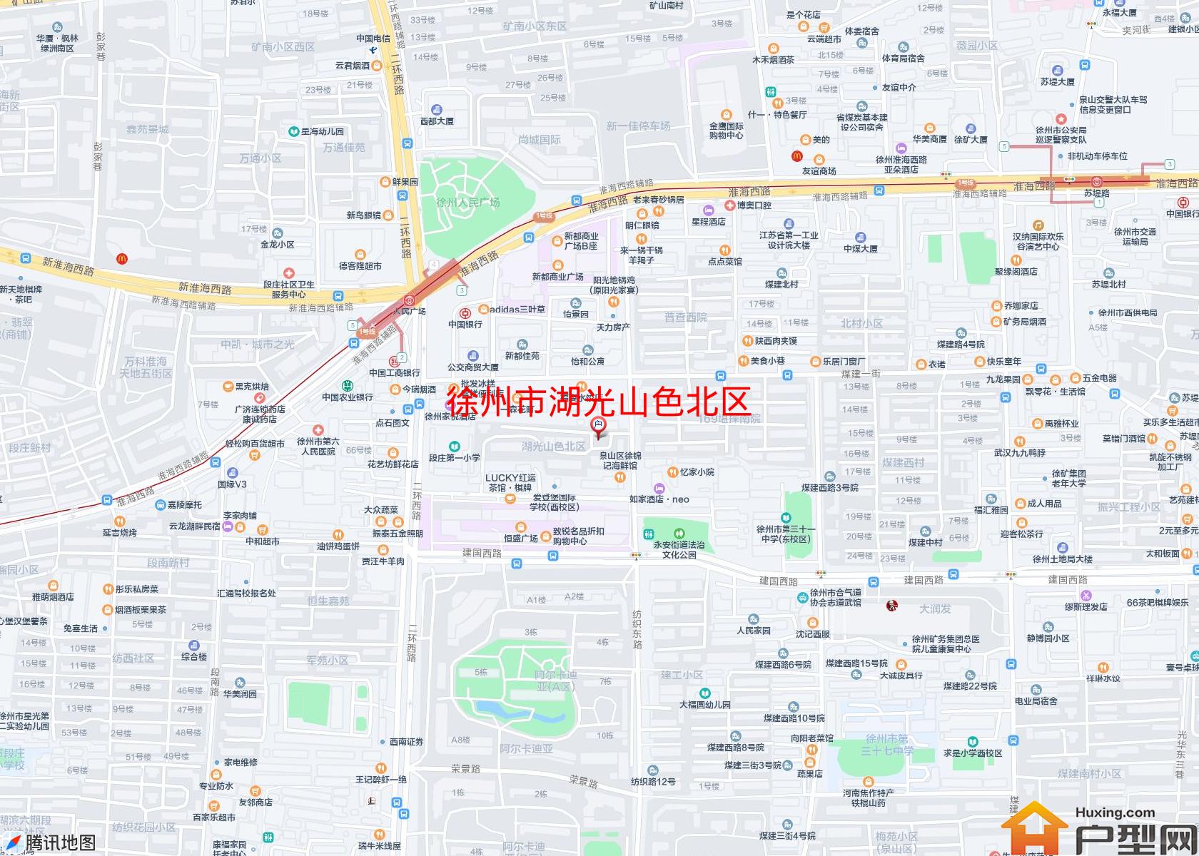 湖光山色北区小区 - 户型网