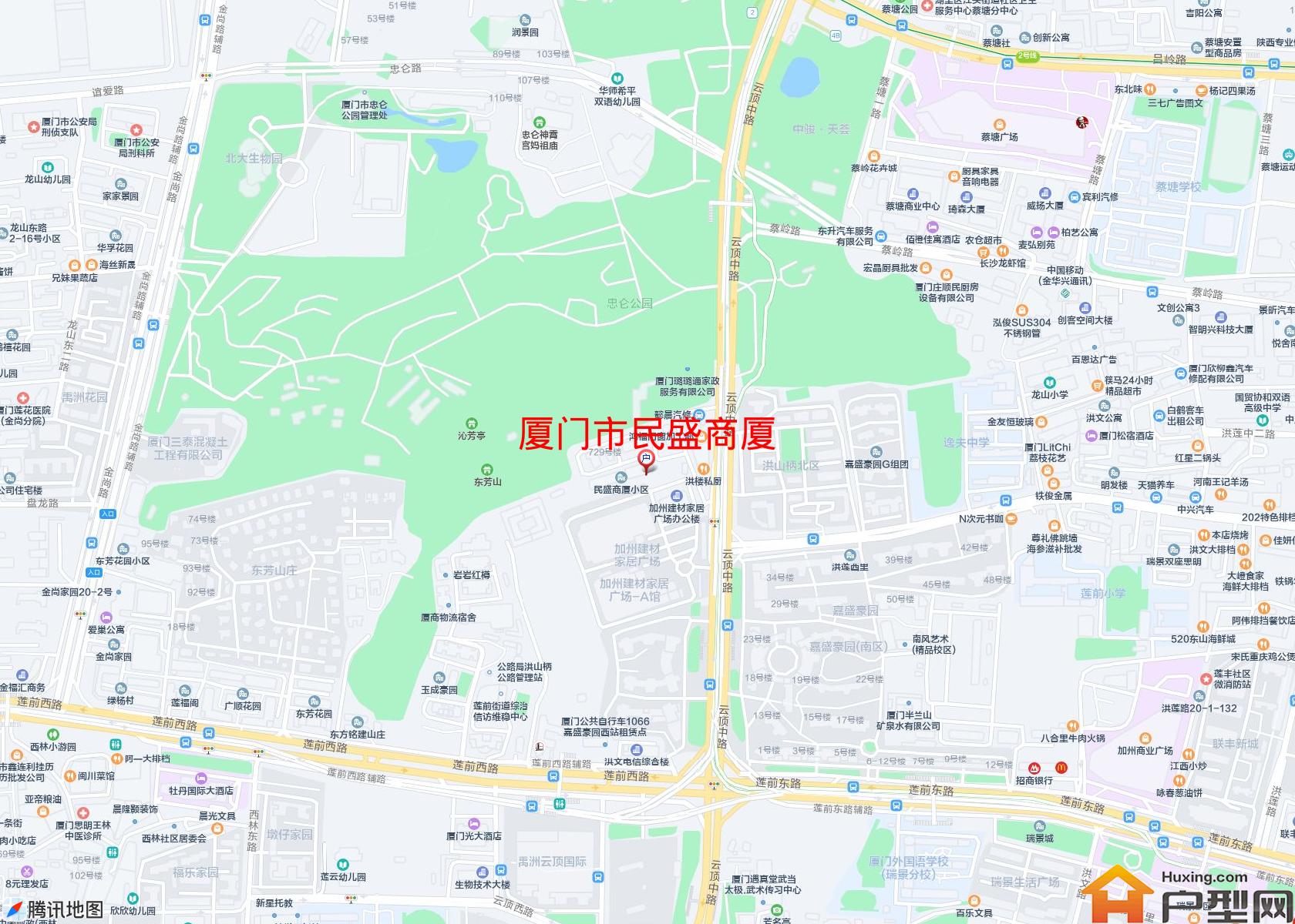 民盛商厦小区 - 户型网