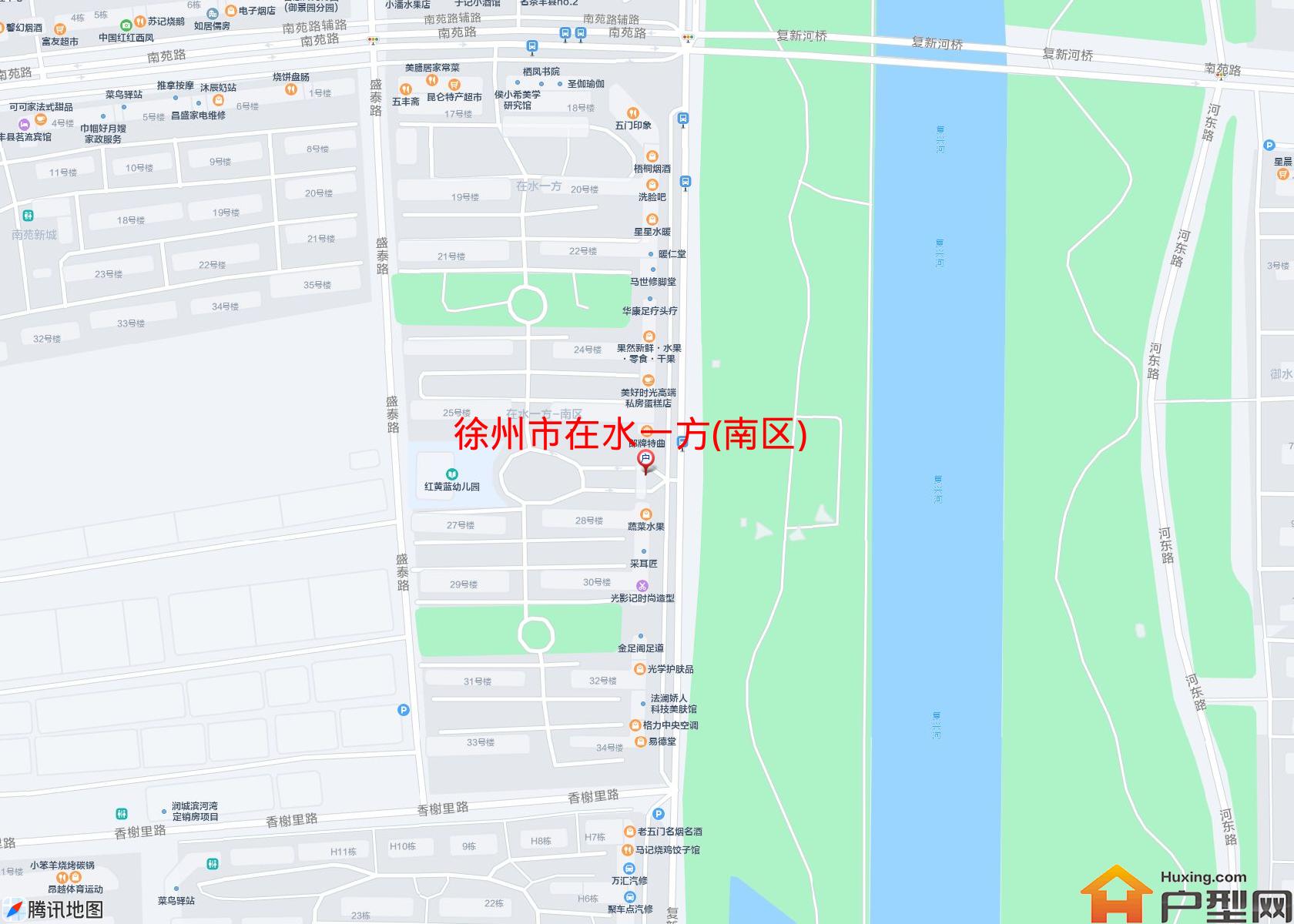 在水一方(南区)小区 - 户型网
