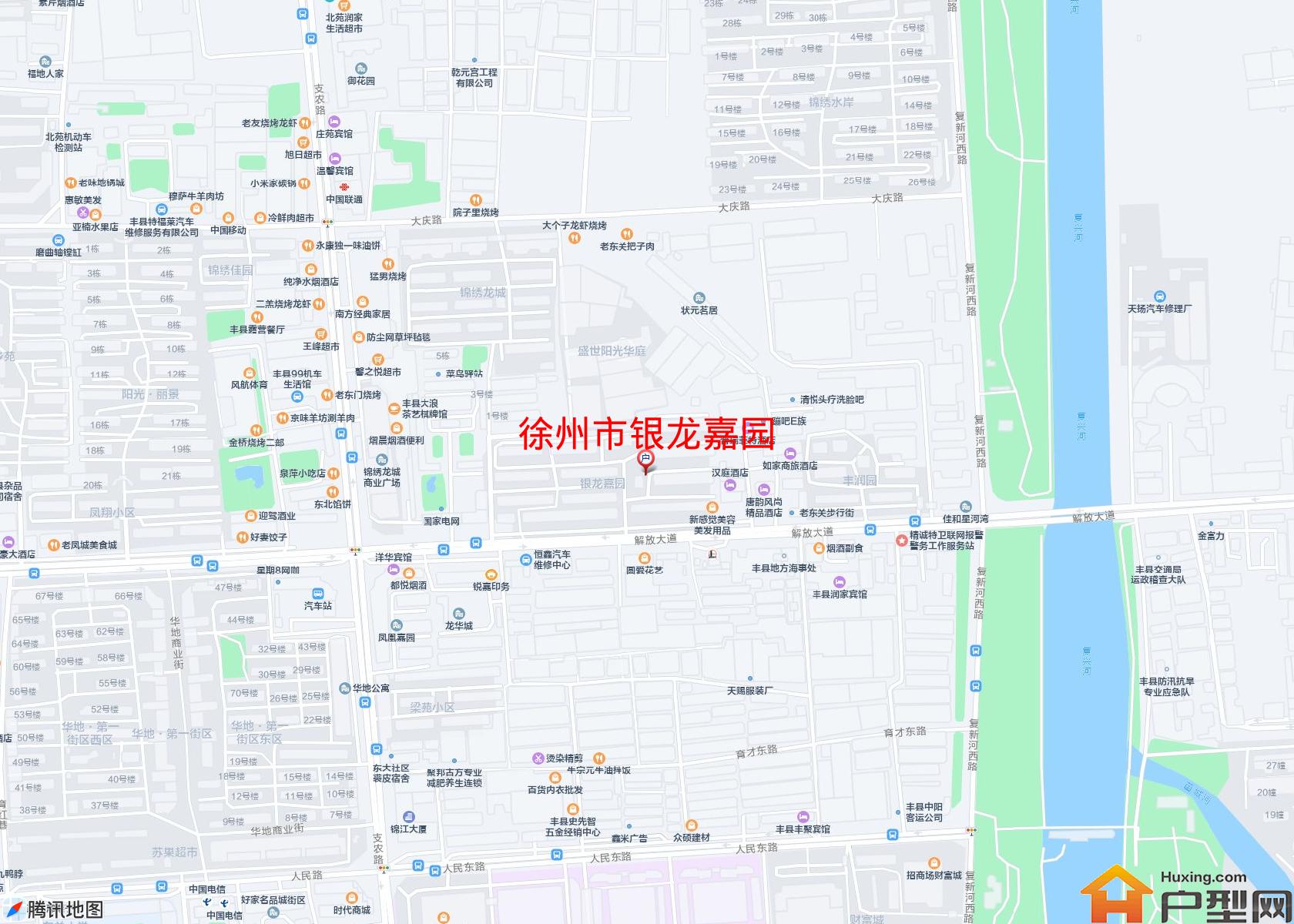 银龙嘉园小区 - 户型网
