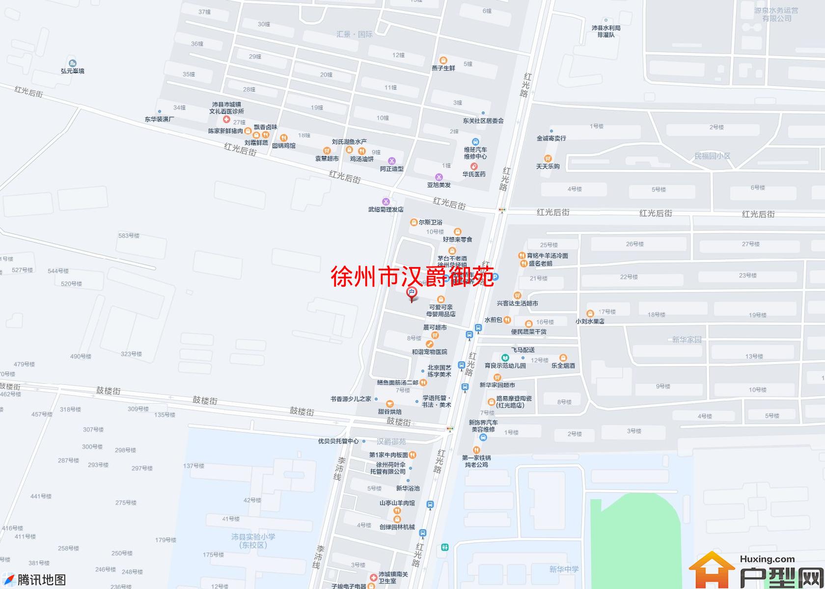 汉爵御苑小区 - 户型网