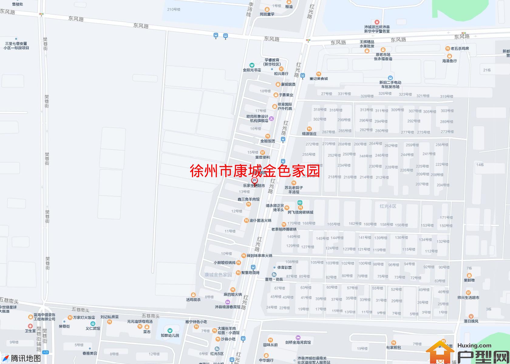 康城金色家园小区 - 户型网