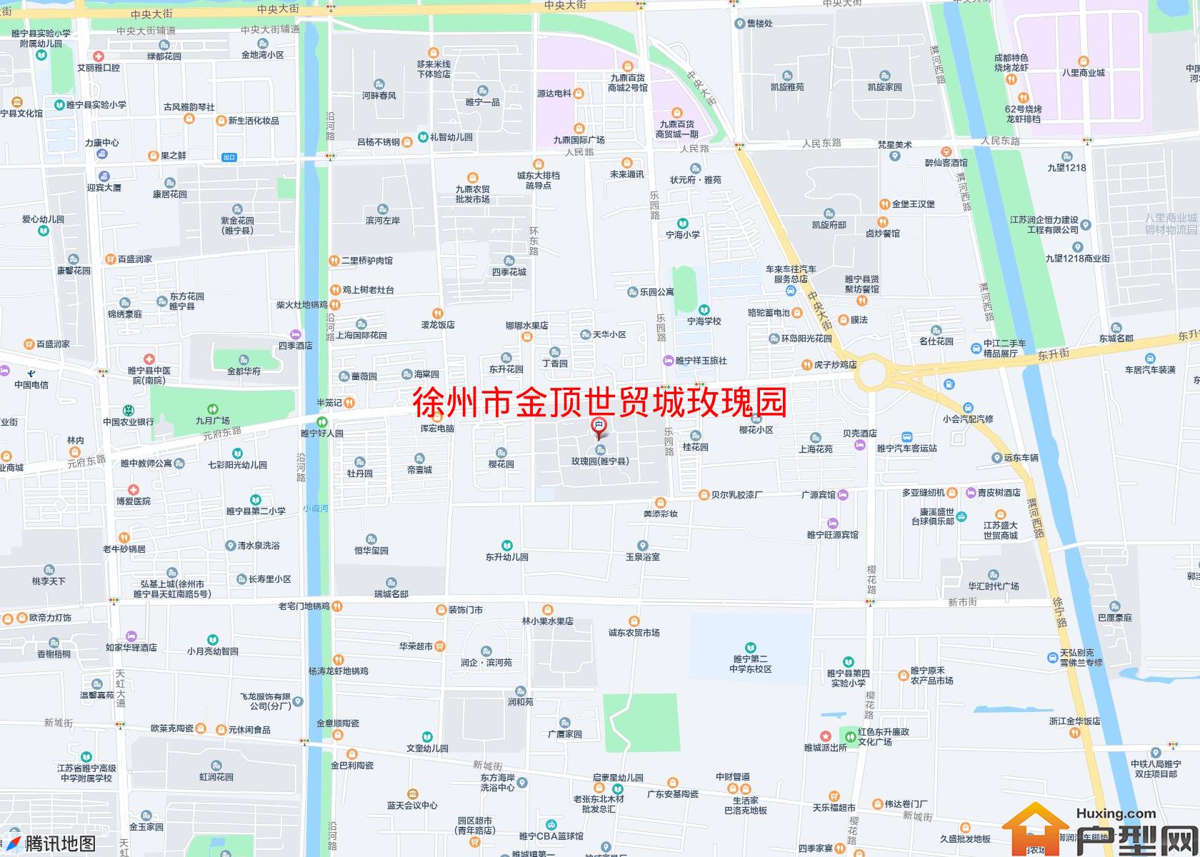 金顶世贸城玫瑰园小区 - 户型网