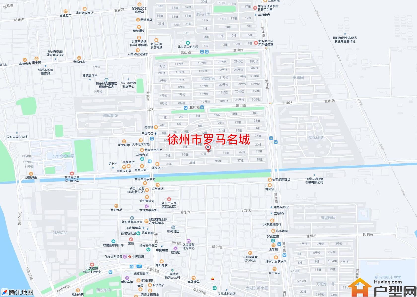 罗马名城小区 - 户型网
