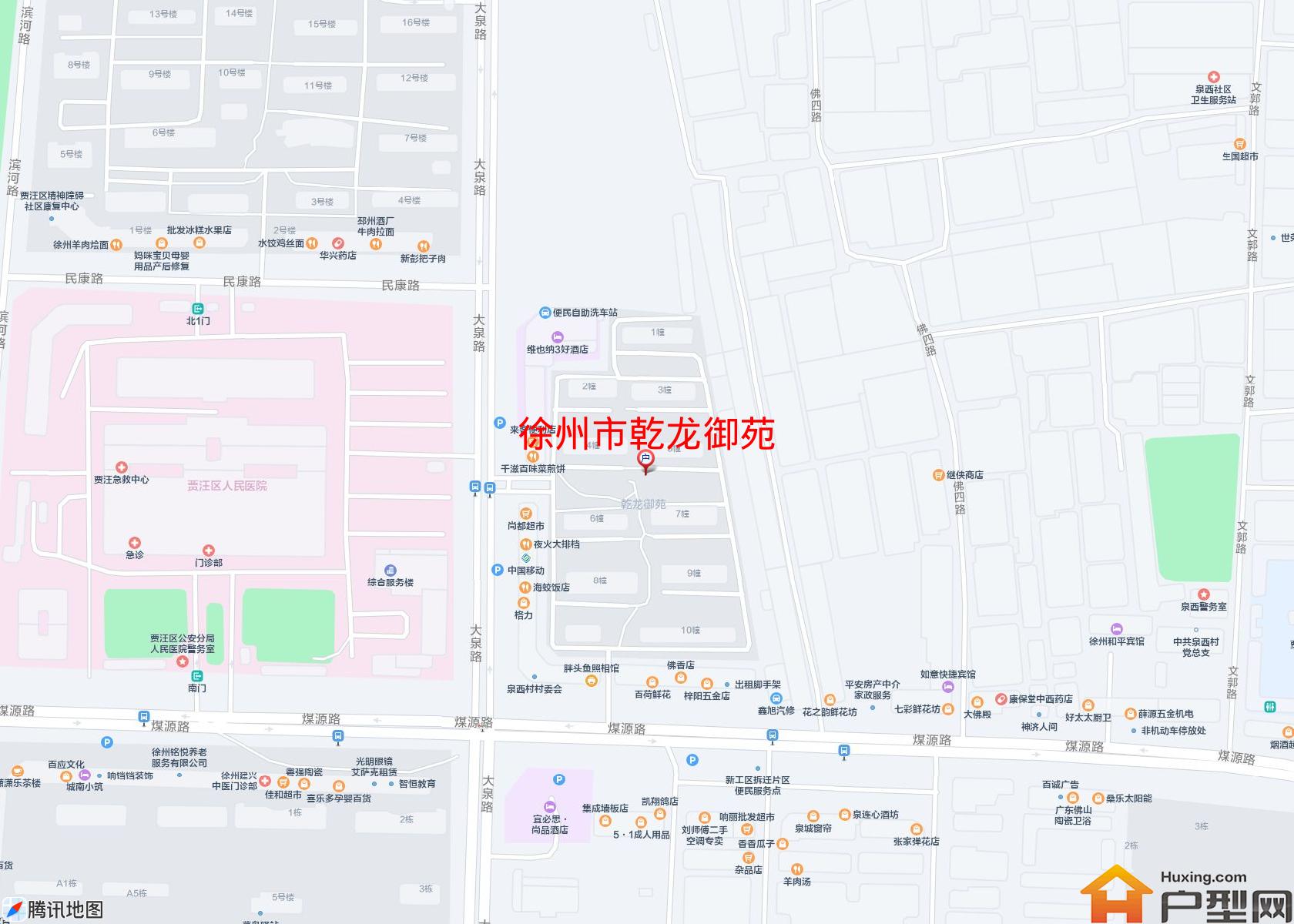 乾龙御苑小区 - 户型网