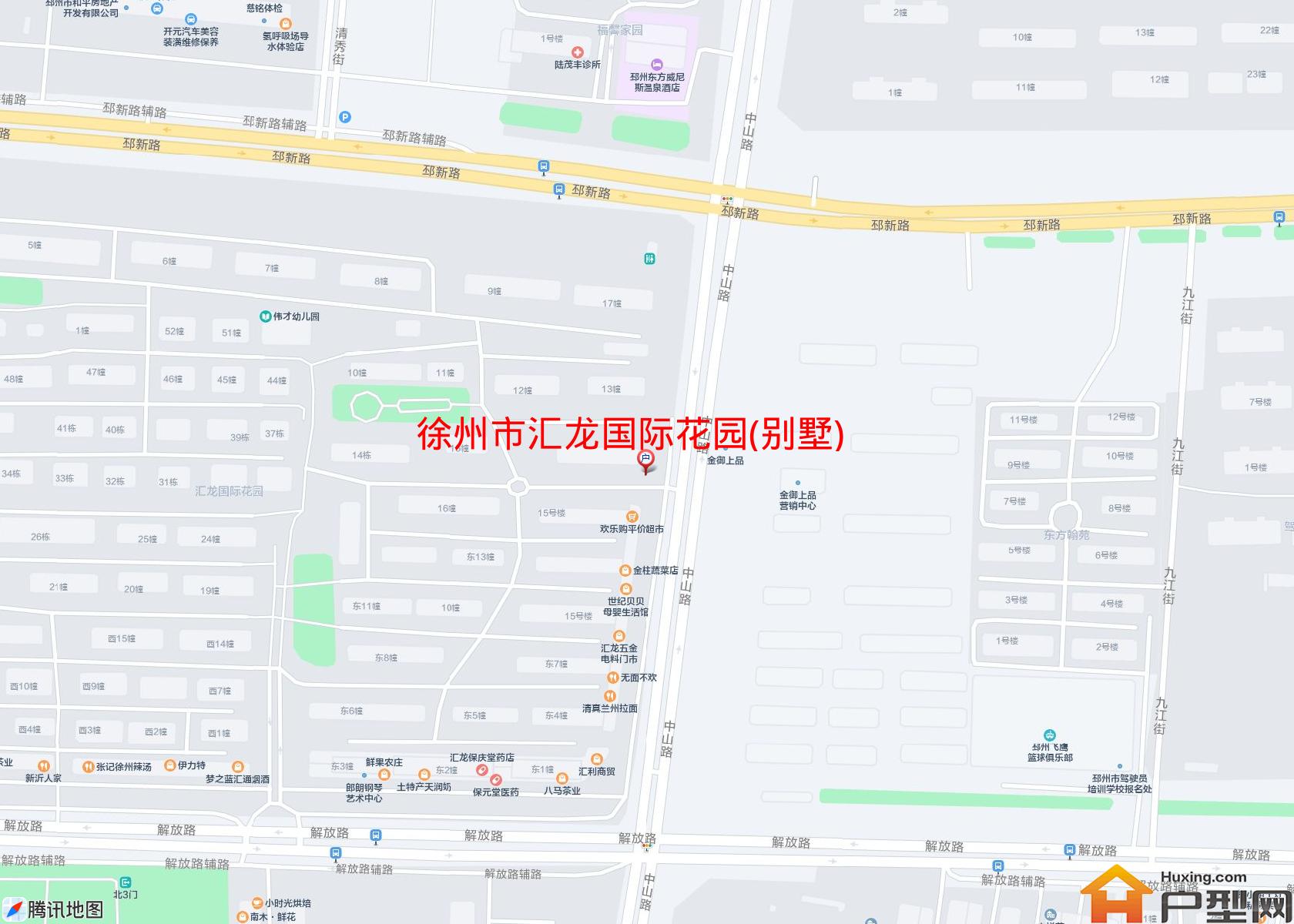 汇龙国际花园(别墅)小区 - 户型网