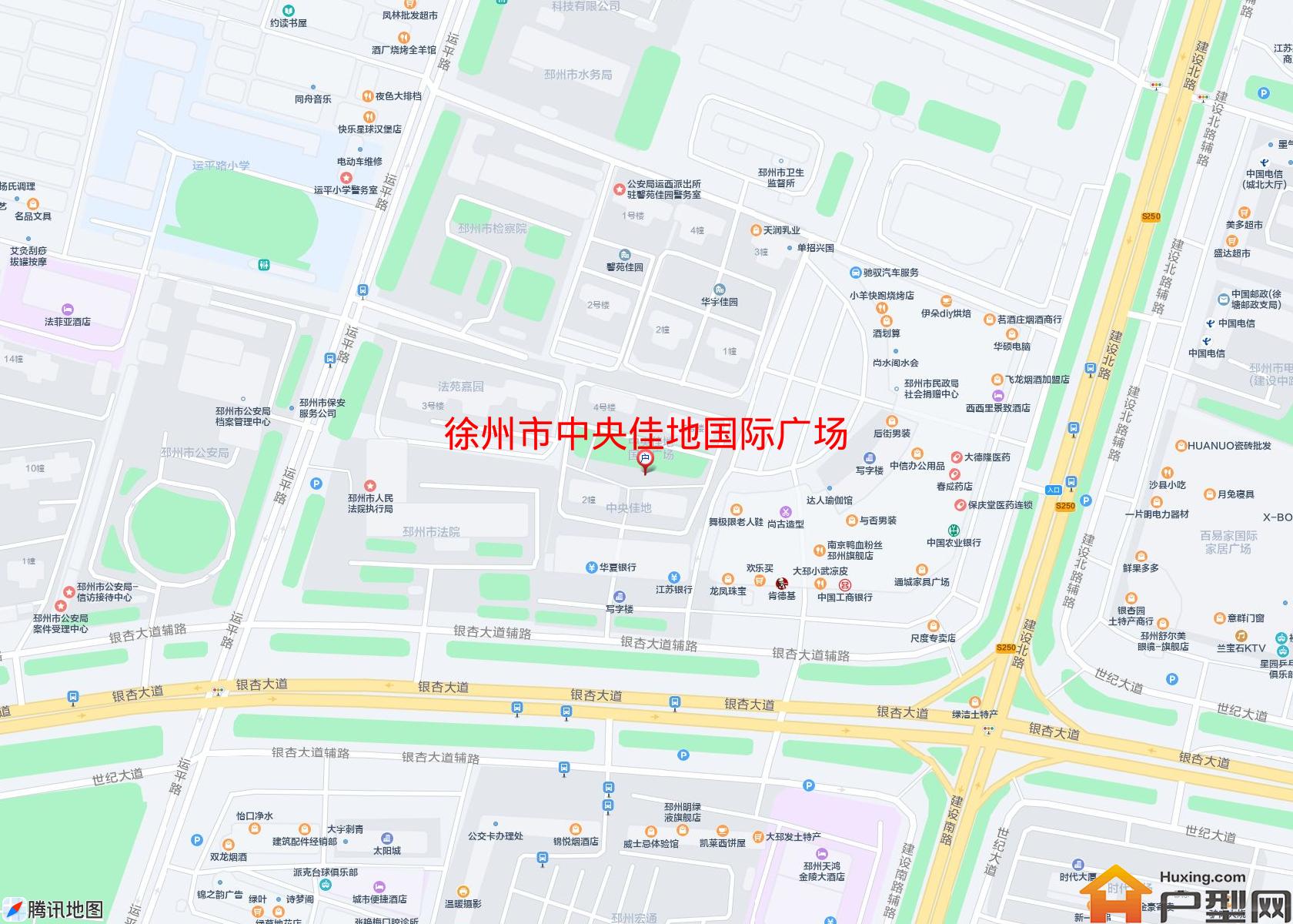 中央佳地国际广场小区 - 户型网