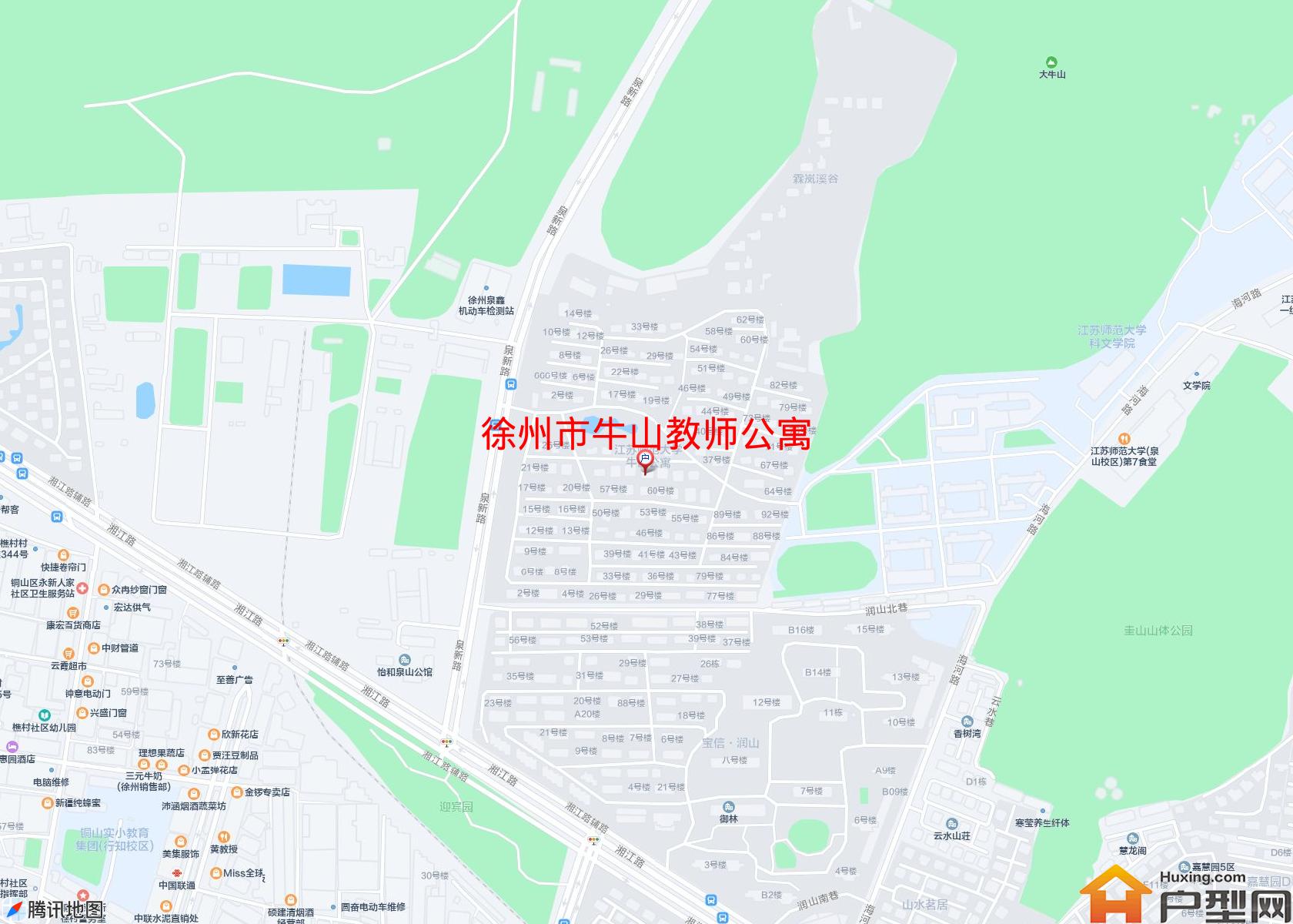 牛山教师公寓小区 - 户型网