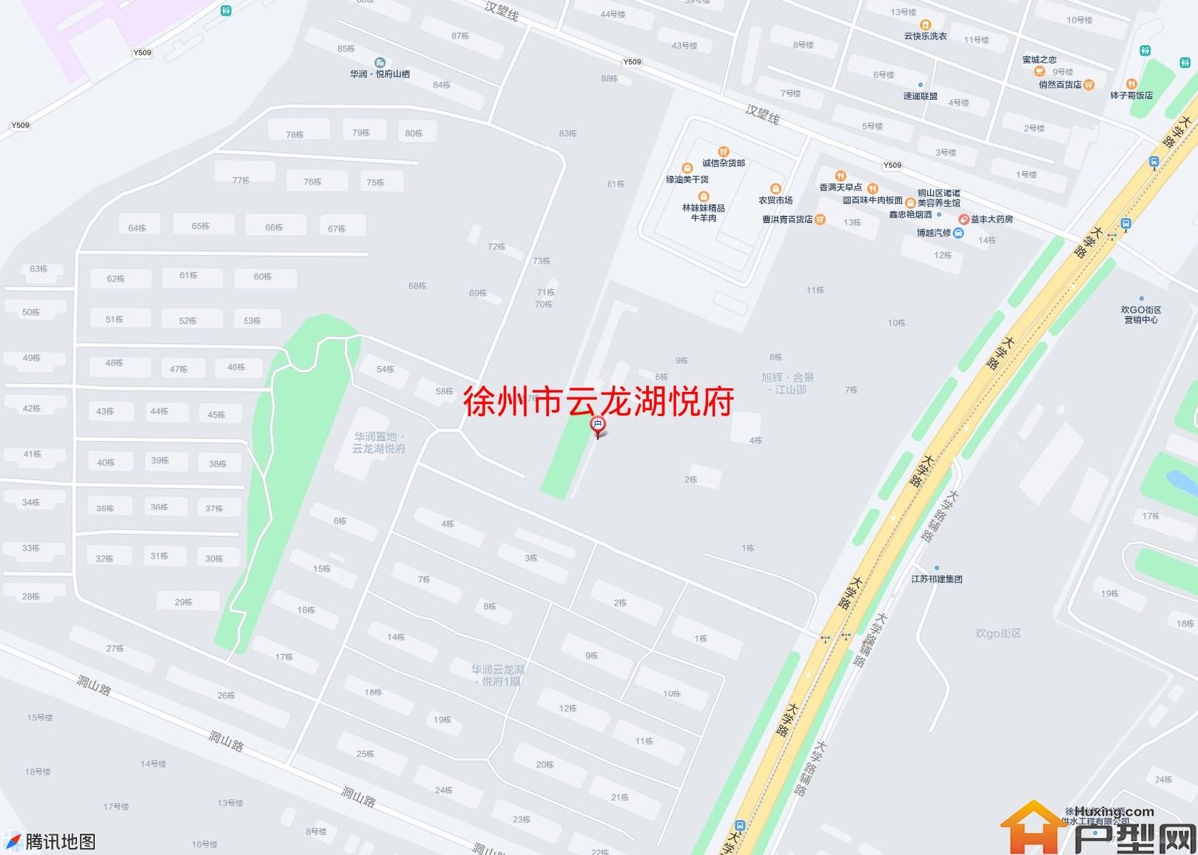 云龙湖悦府小区 - 户型网