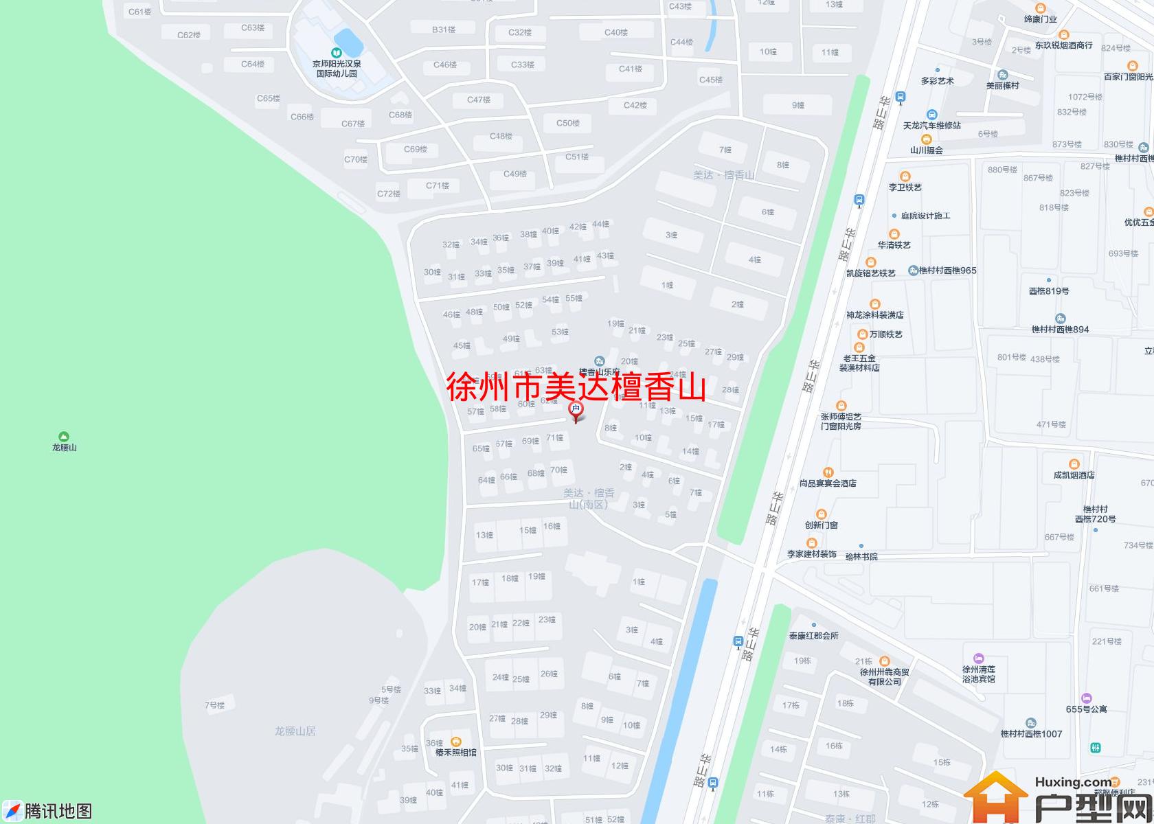 美达檀香山小区 - 户型网