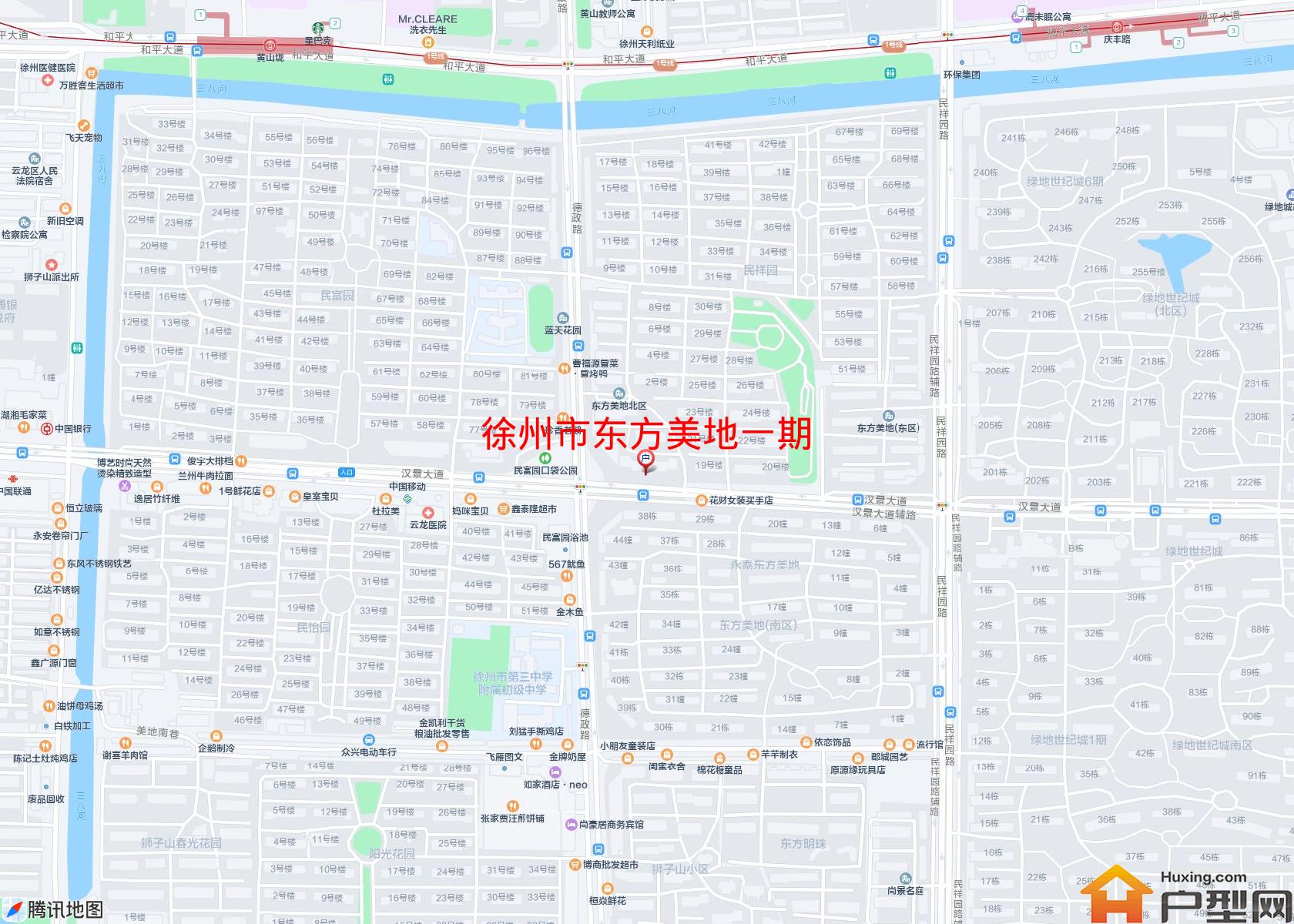 东方美地一期小区 - 户型网