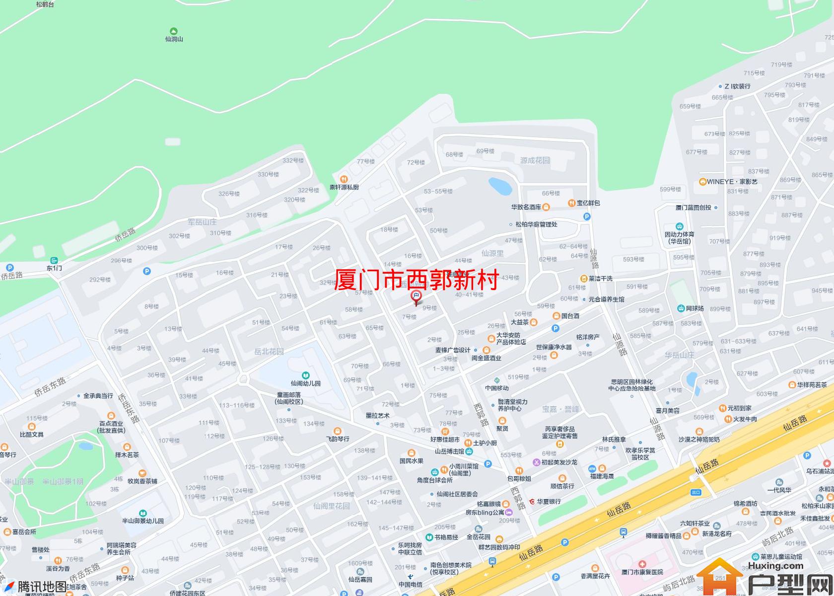 西郭新村小区 - 户型网