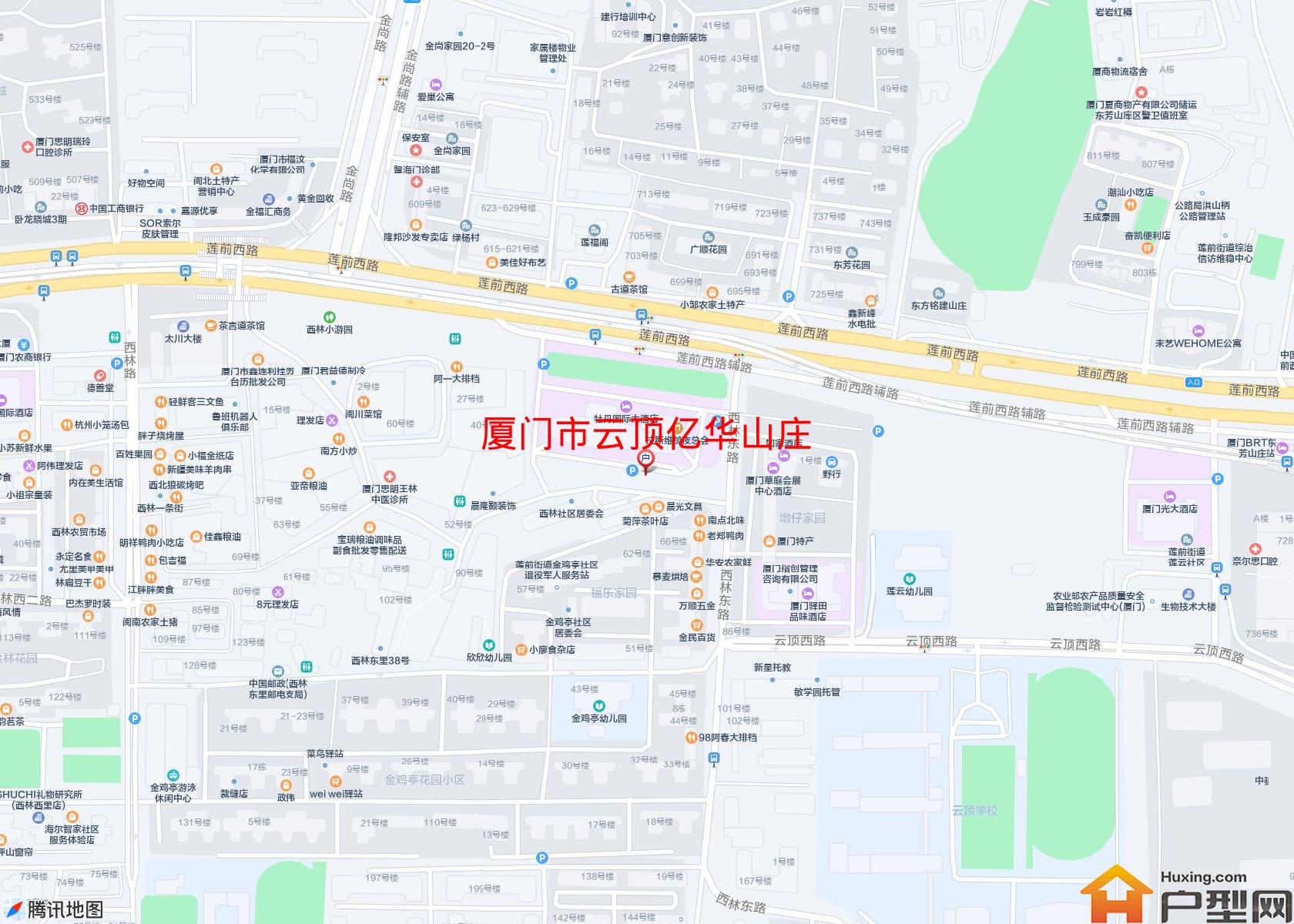 云顶亿华山庄小区 - 户型网