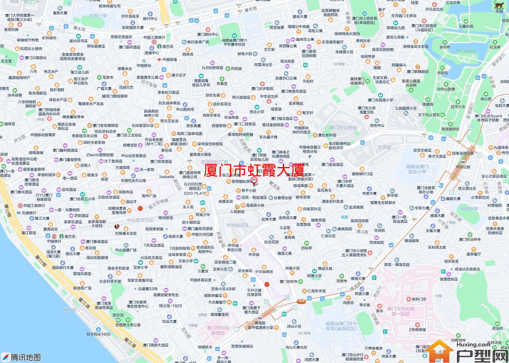 虹霞大厦小区 - 户型网