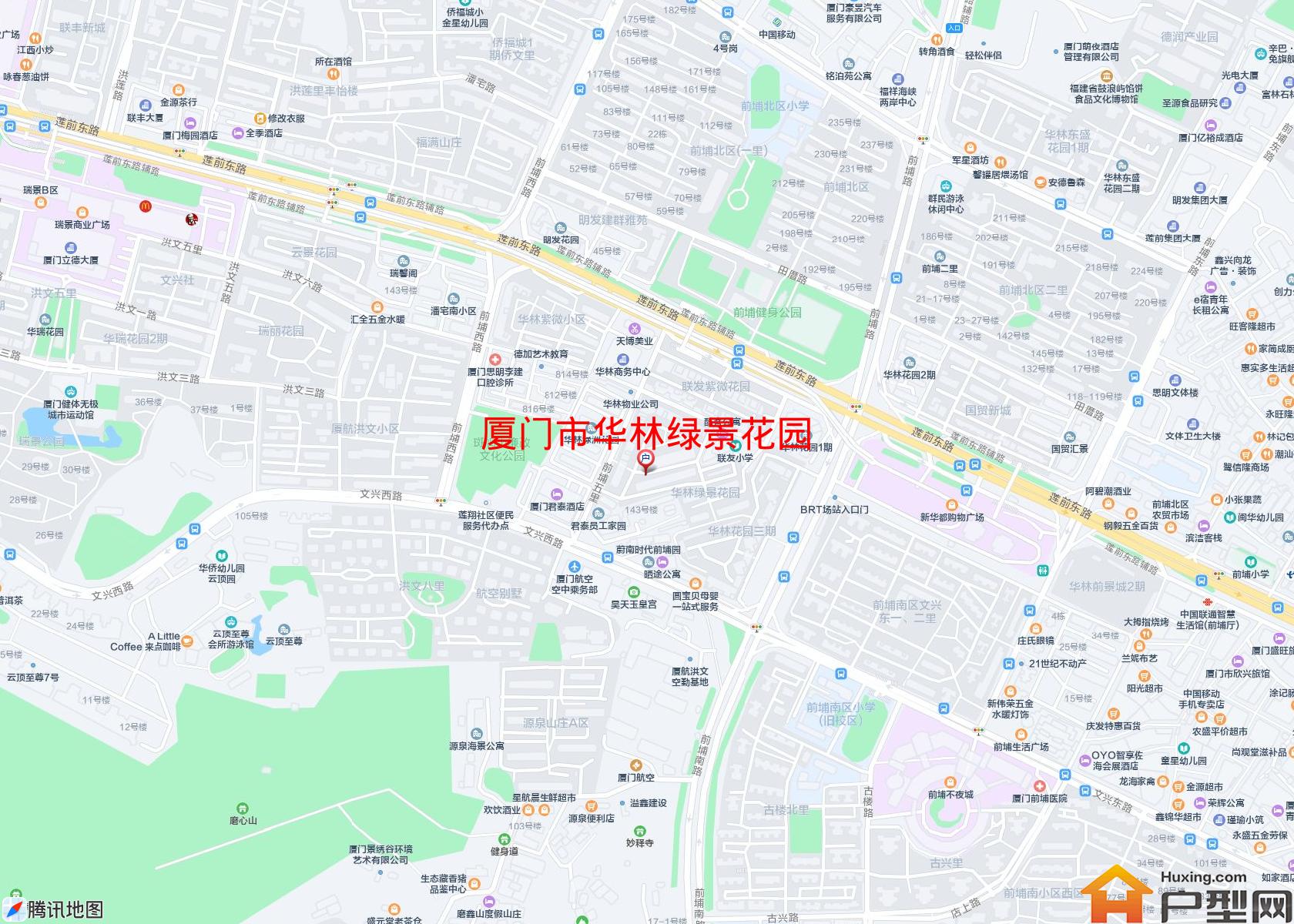 华林绿景花园小区 - 户型网