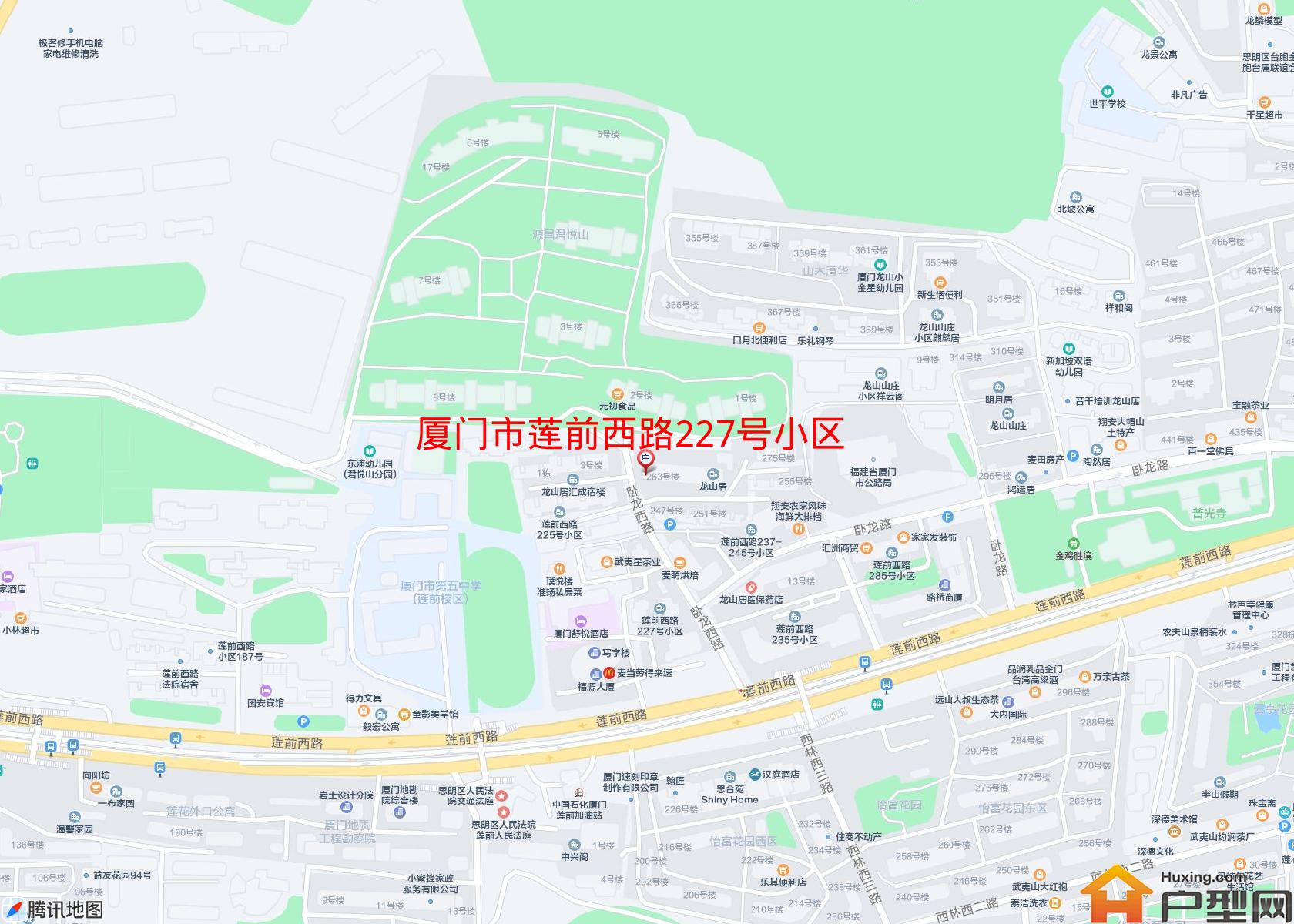 莲前西路227号小区小区 - 户型网