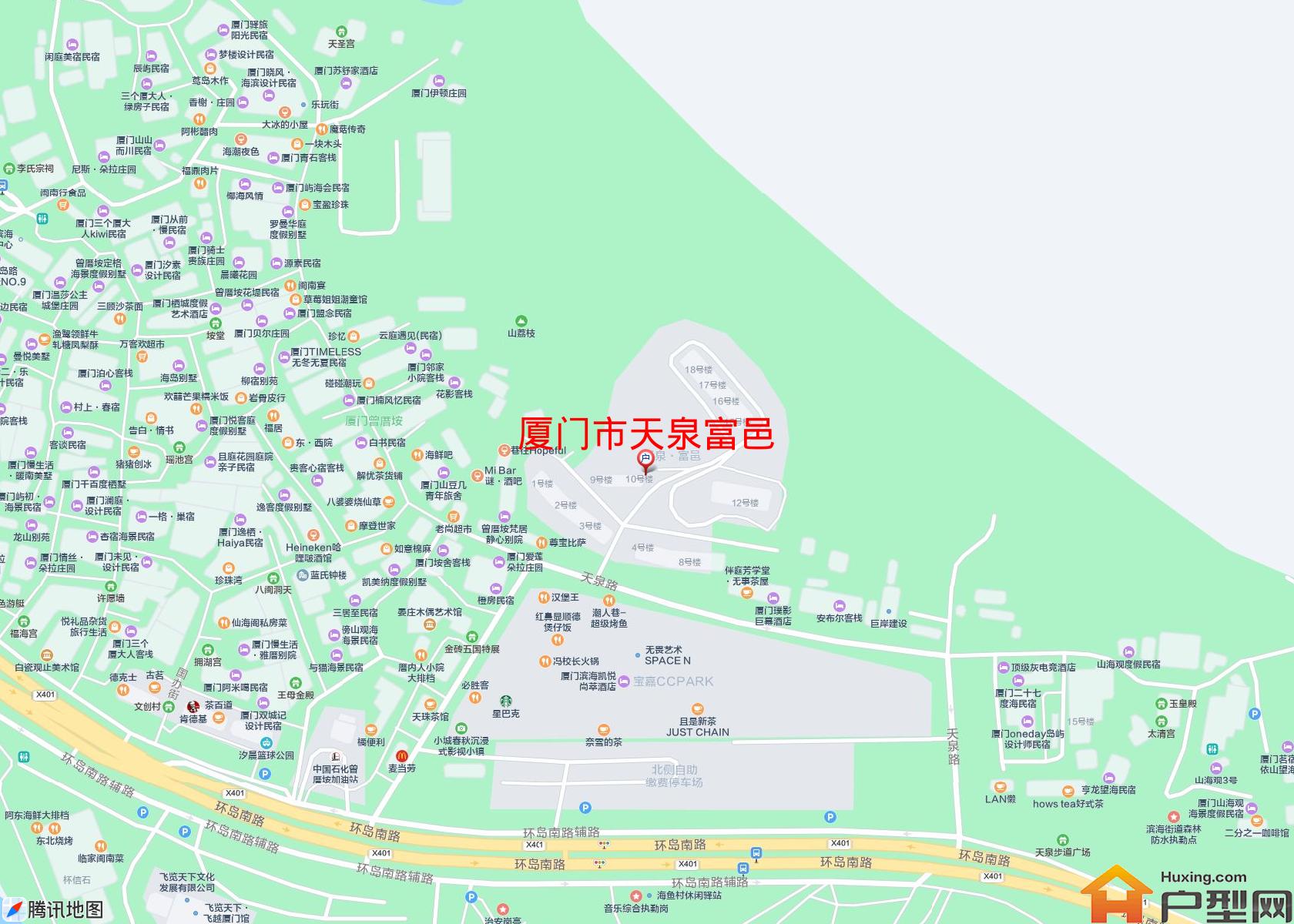 天泉富邑小区 - 户型网