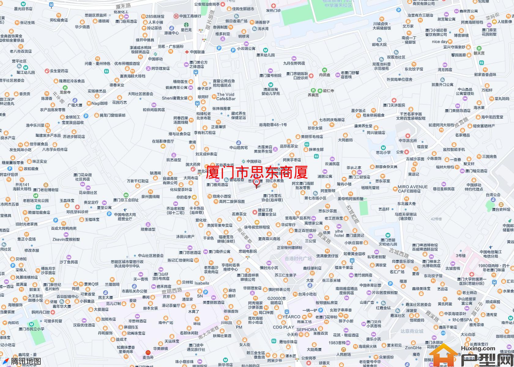 思东商厦小区 - 户型网