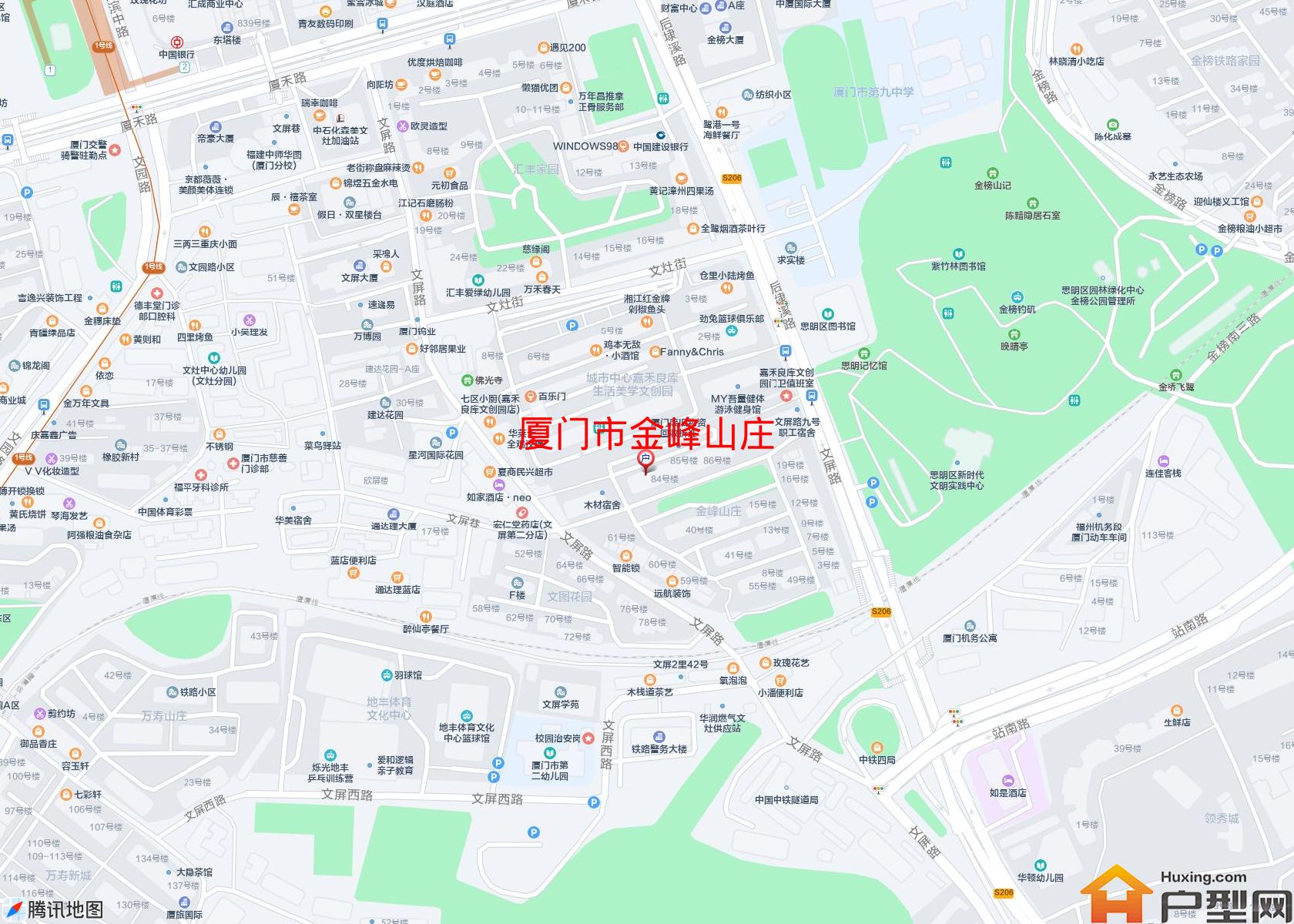 金峰山庄小区 - 户型网