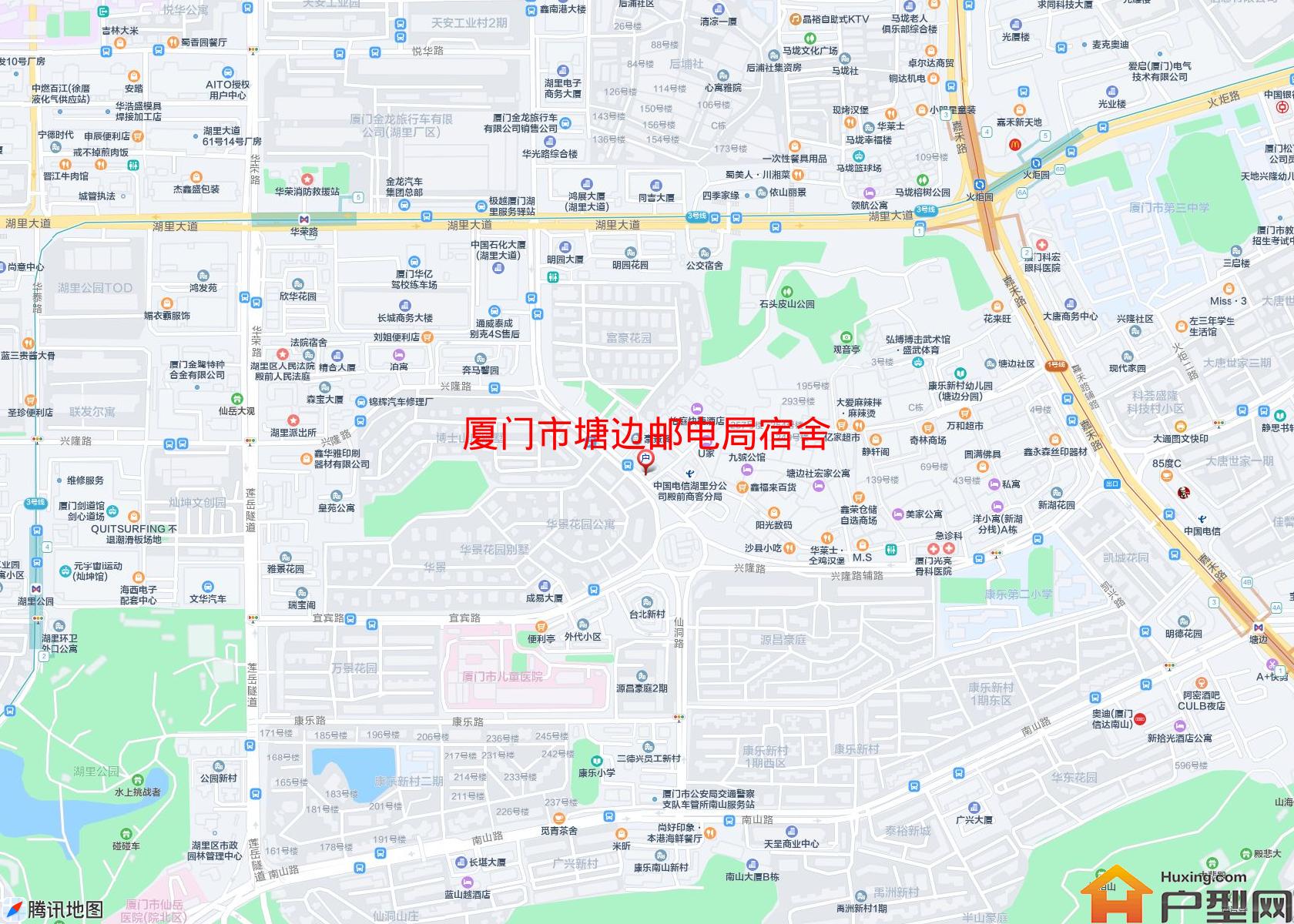 塘边邮电局宿舍小区 - 户型网