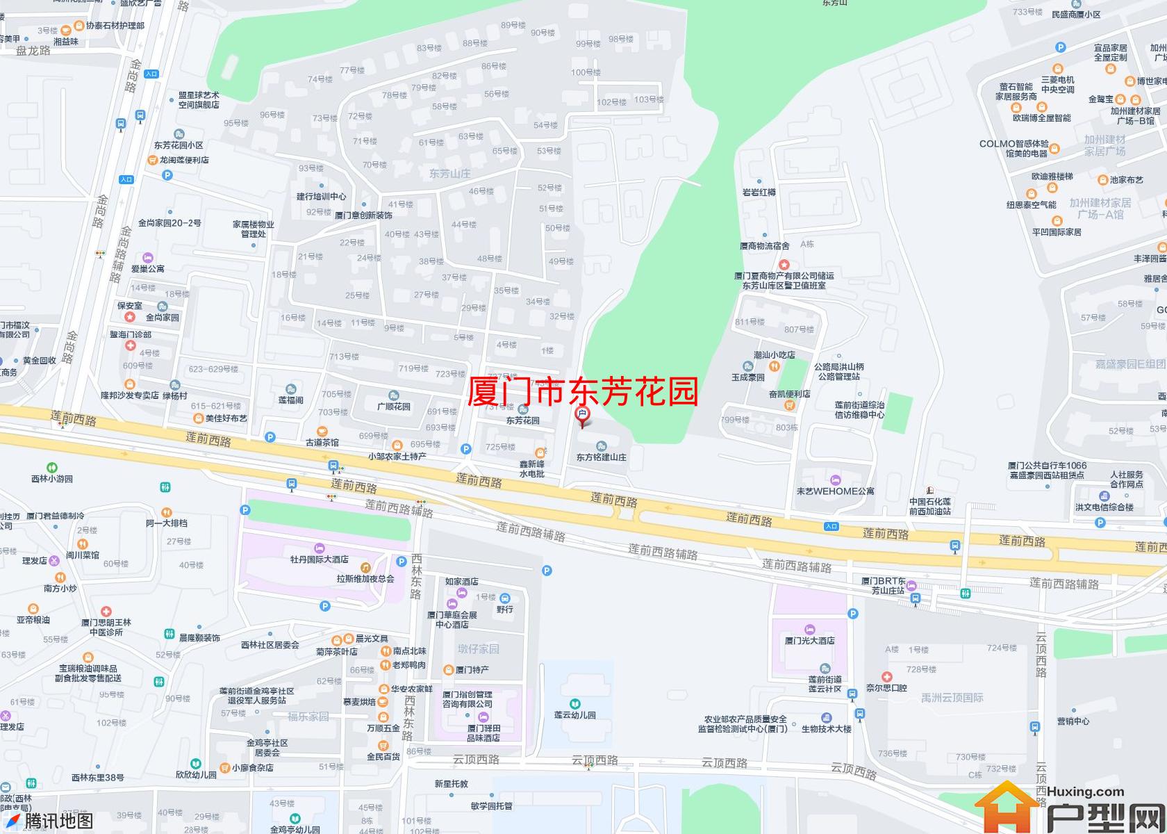 东芳花园小区 - 户型网