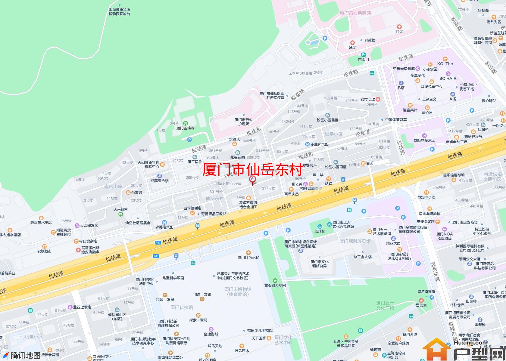 仙岳东村小区 - 户型网