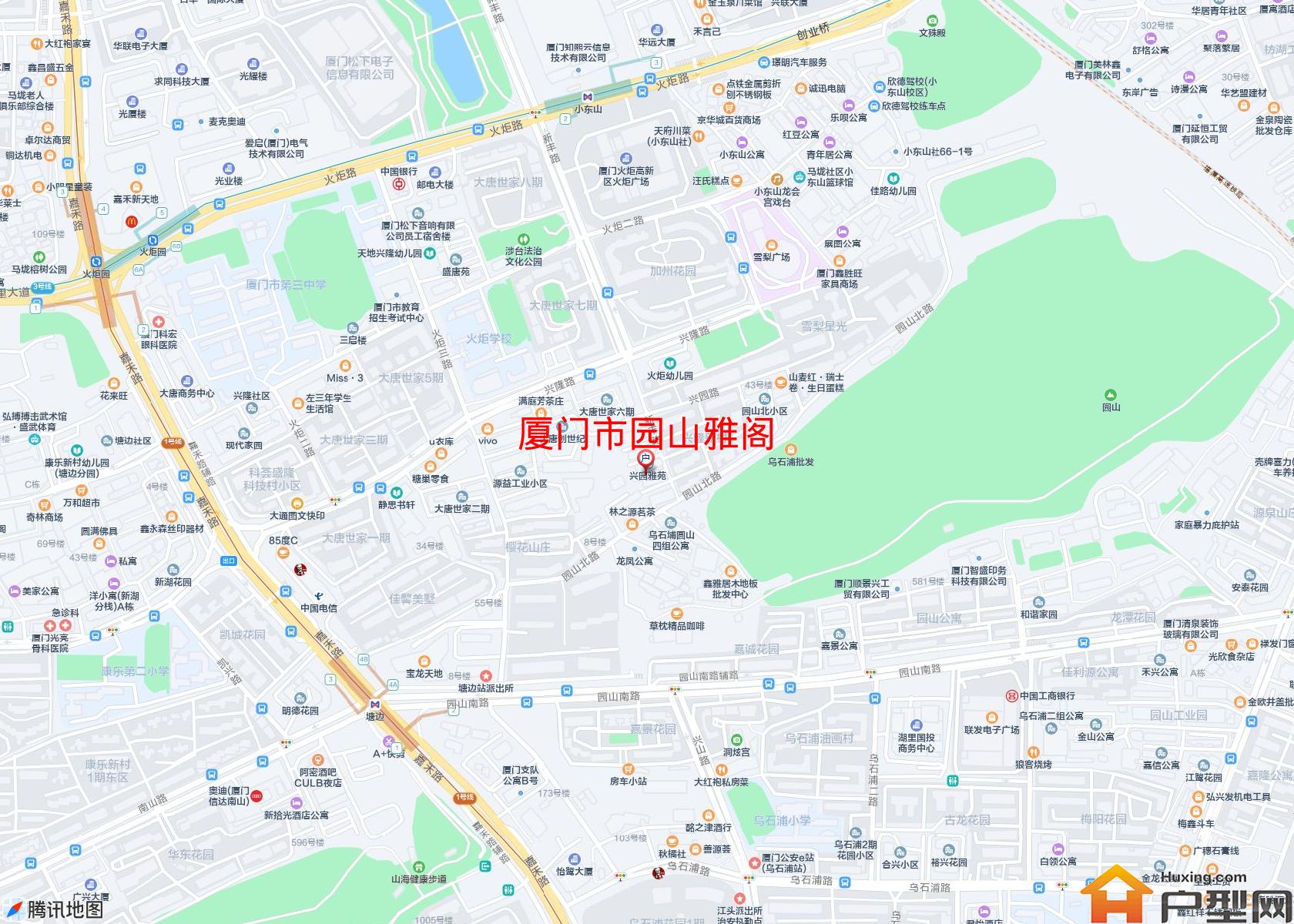 园山雅阁小区 - 户型网