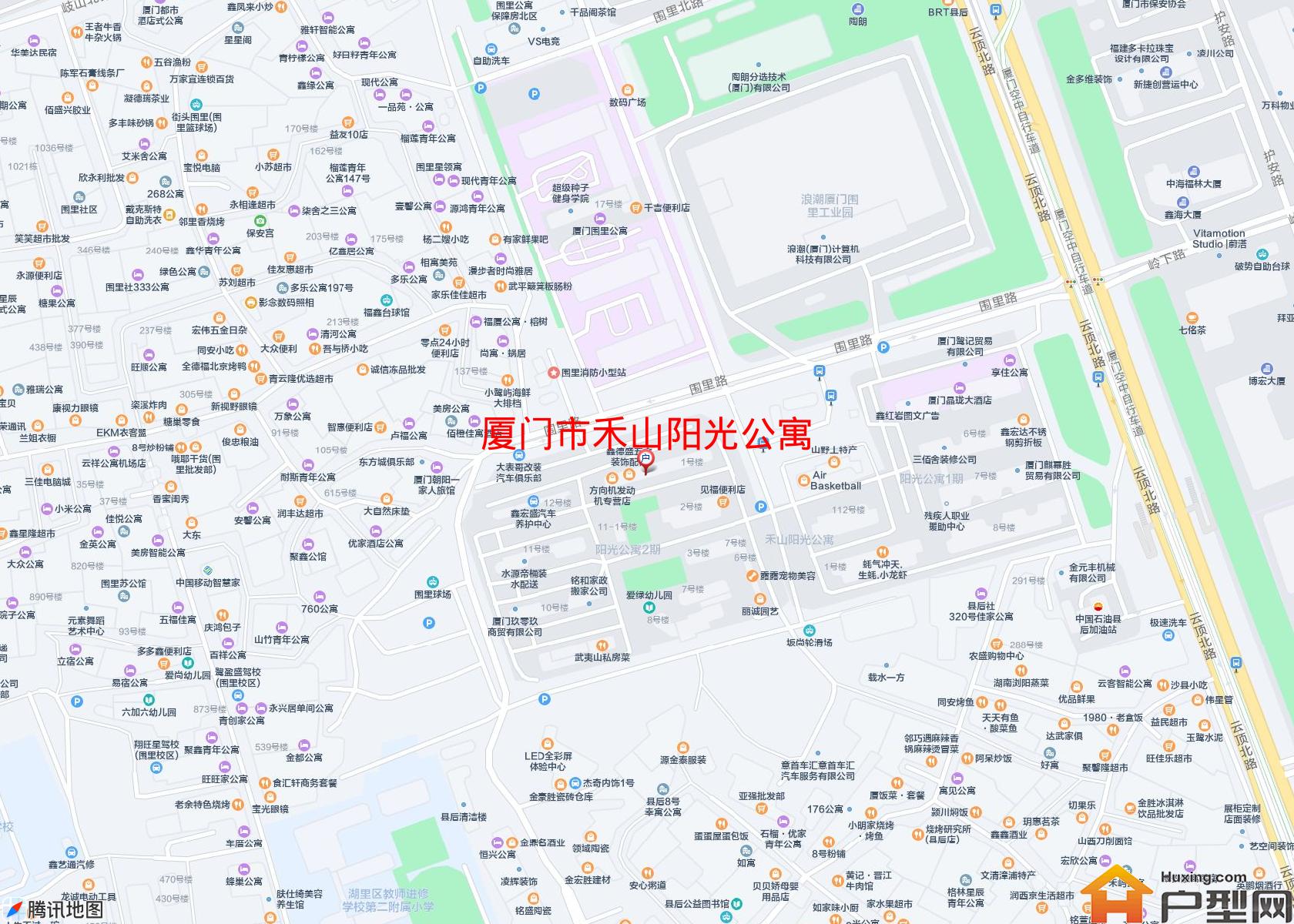 禾山阳光公寓小区 - 户型网