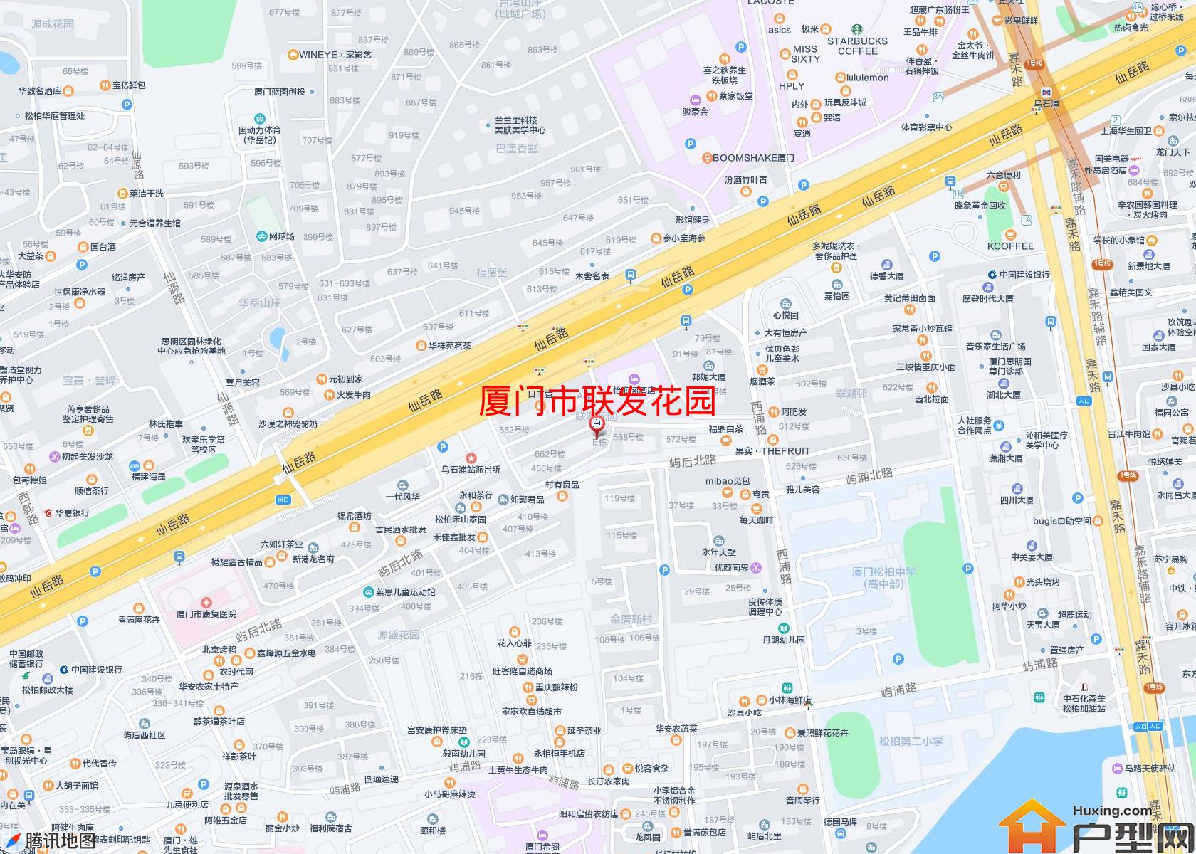 联发花园小区 - 户型网 联发花园小区 - 户型网