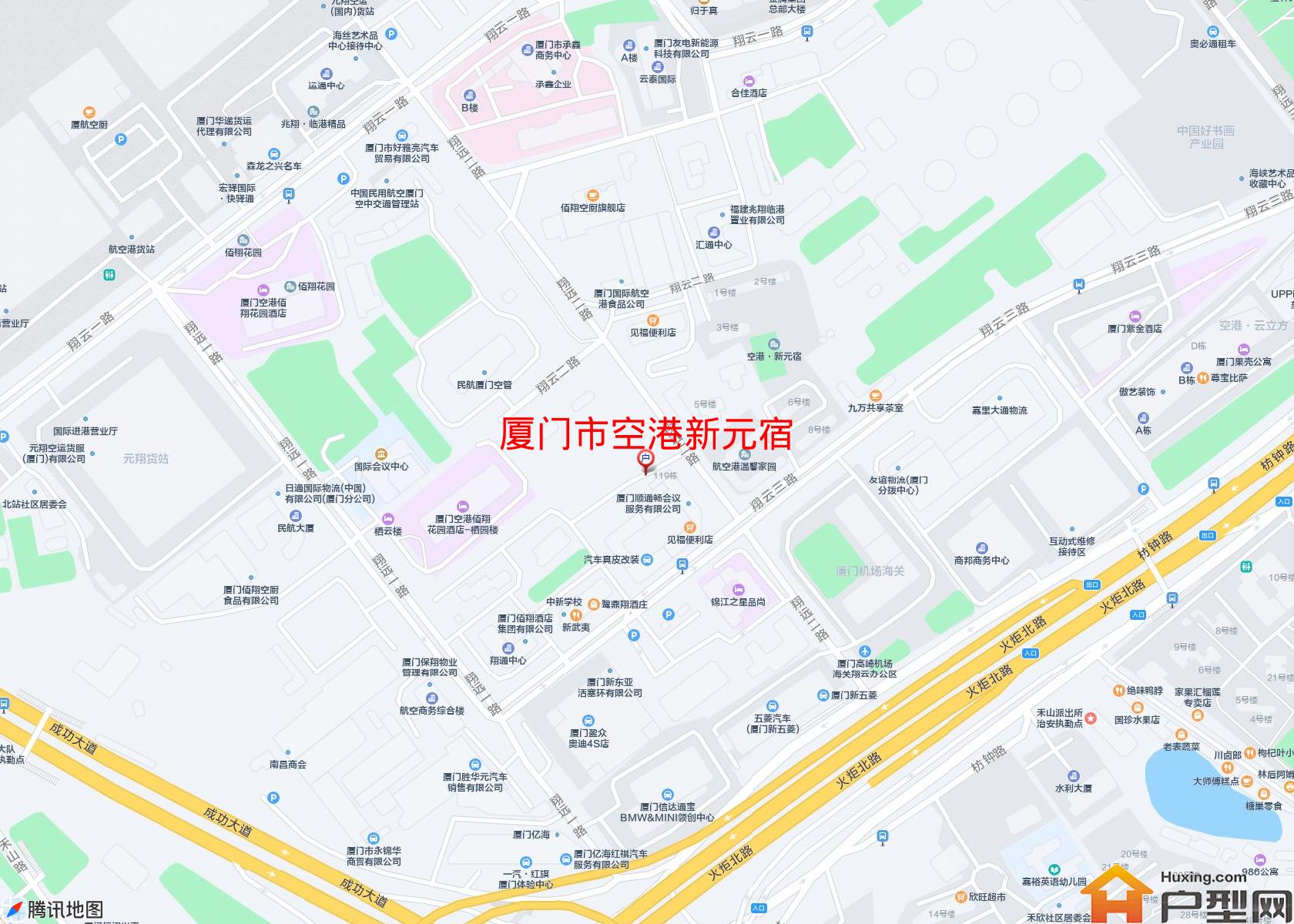 空港新元宿小区 - 户型网