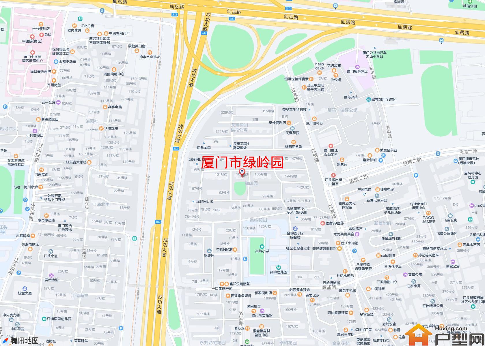 绿岭园小区 - 户型网