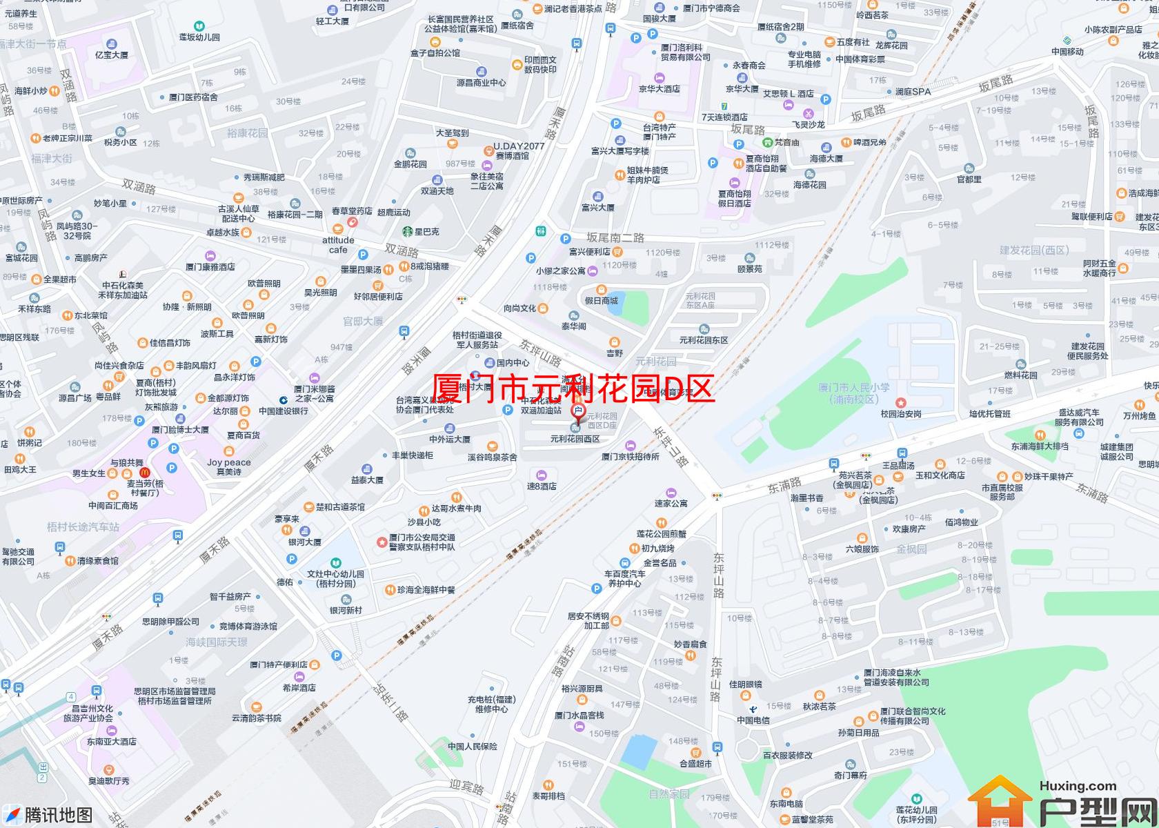 元利花园D区小区 - 户型网