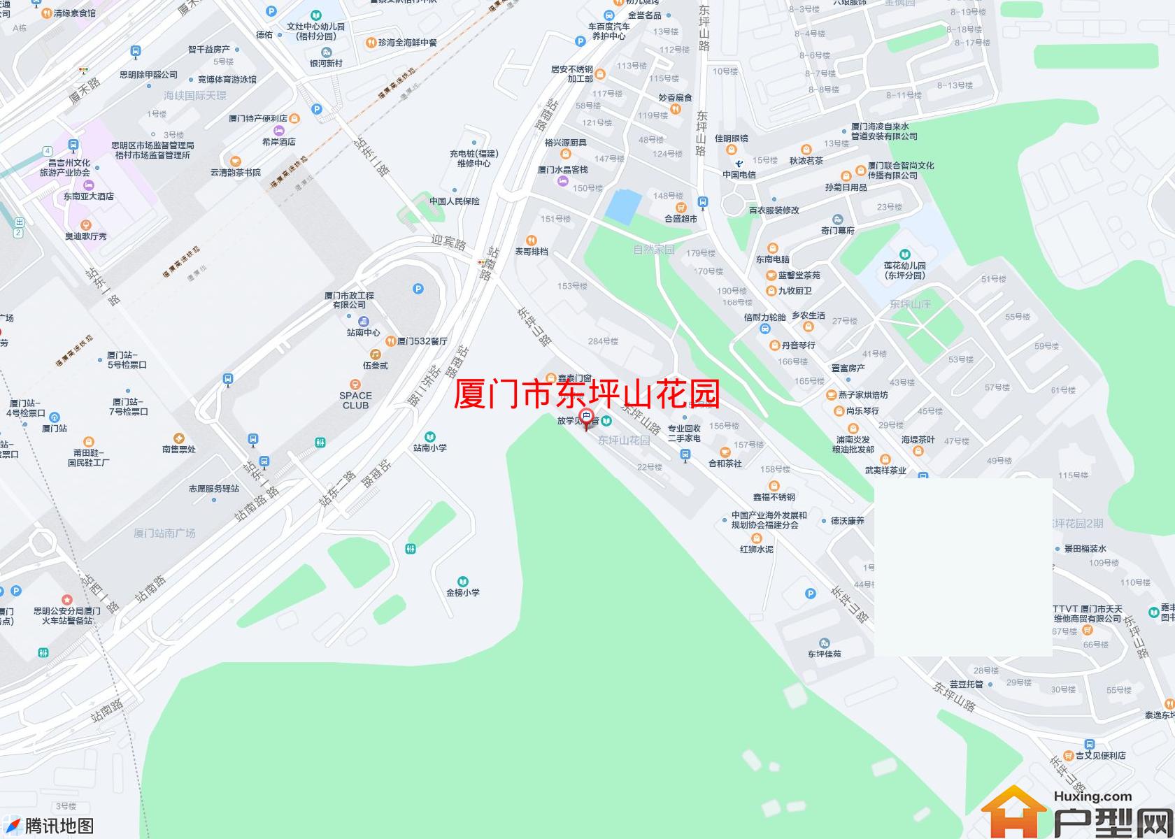 东坪山花园小区 - 户型网