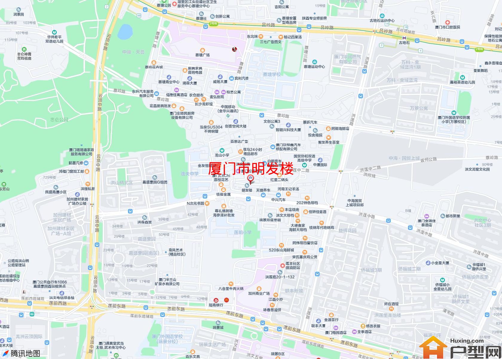 明发楼小区 - 户型网